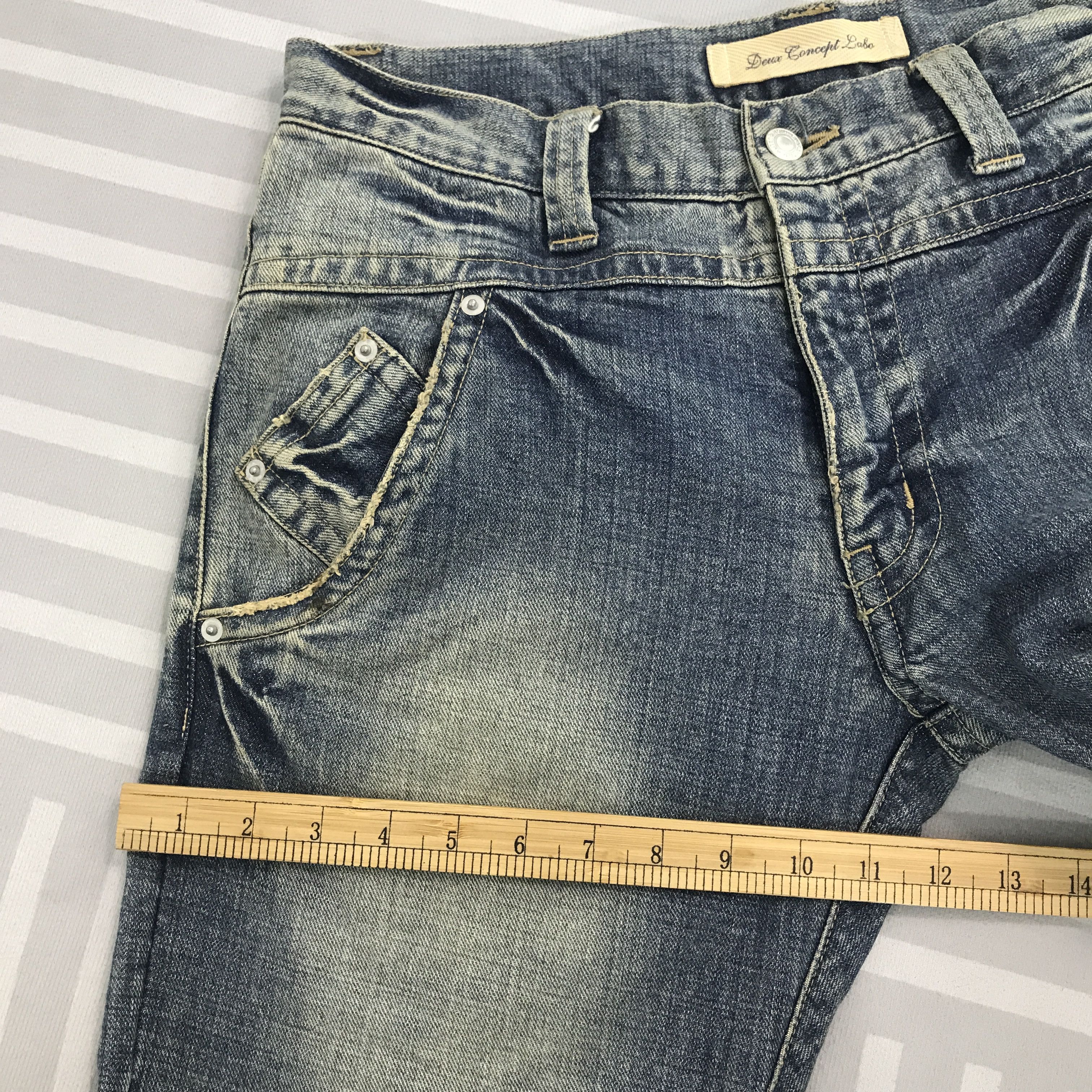 Japanese Brand × Vintage Vintage Duese Concept Labo Denim jeans pants Size US 32 / EU 48 - 9 Thumbnail