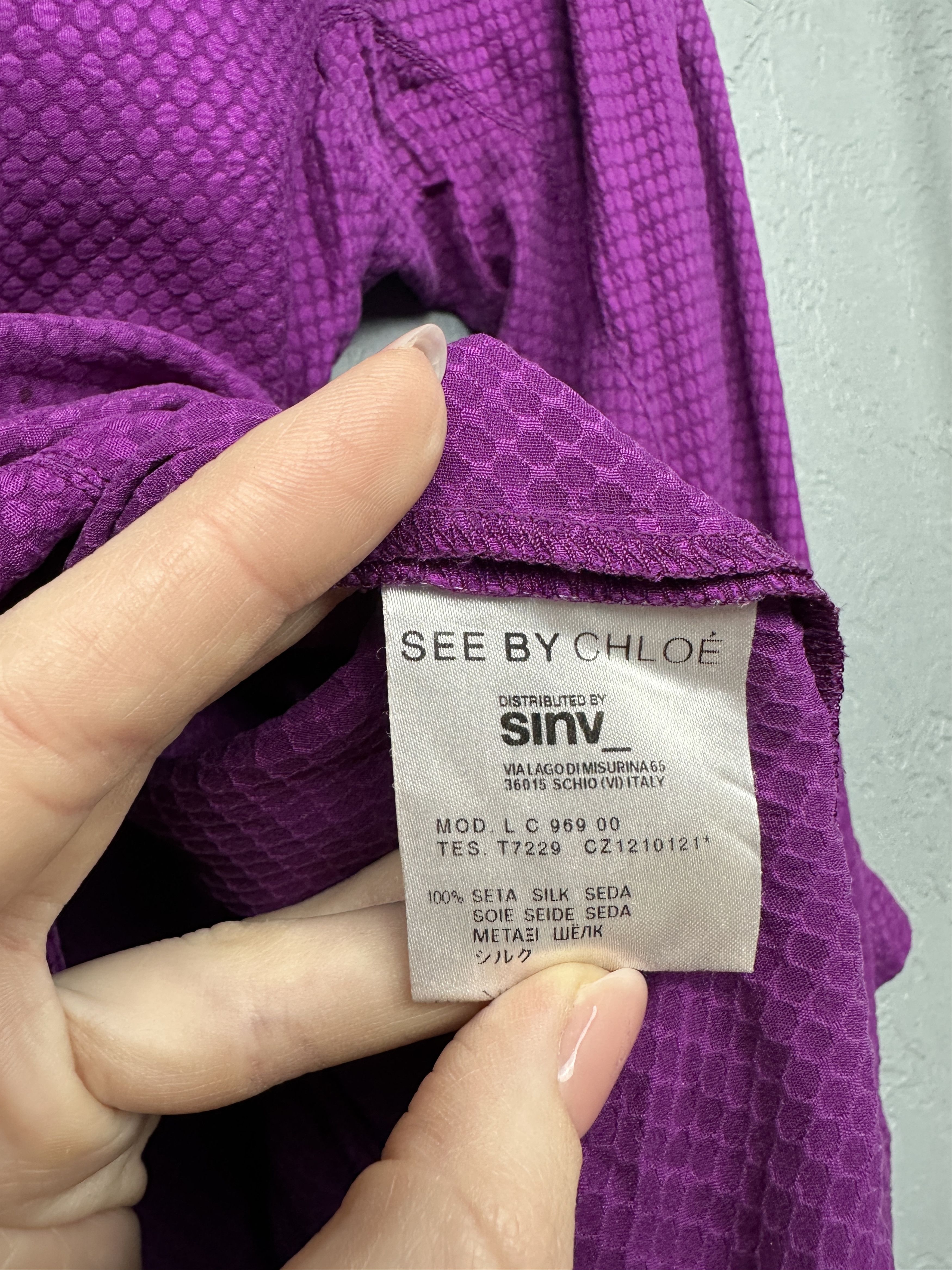 See by Chloe See By Chloe Womens Blouse Shirt Size M / US 6-8 / IT 42-44 - 4 Thumbnail