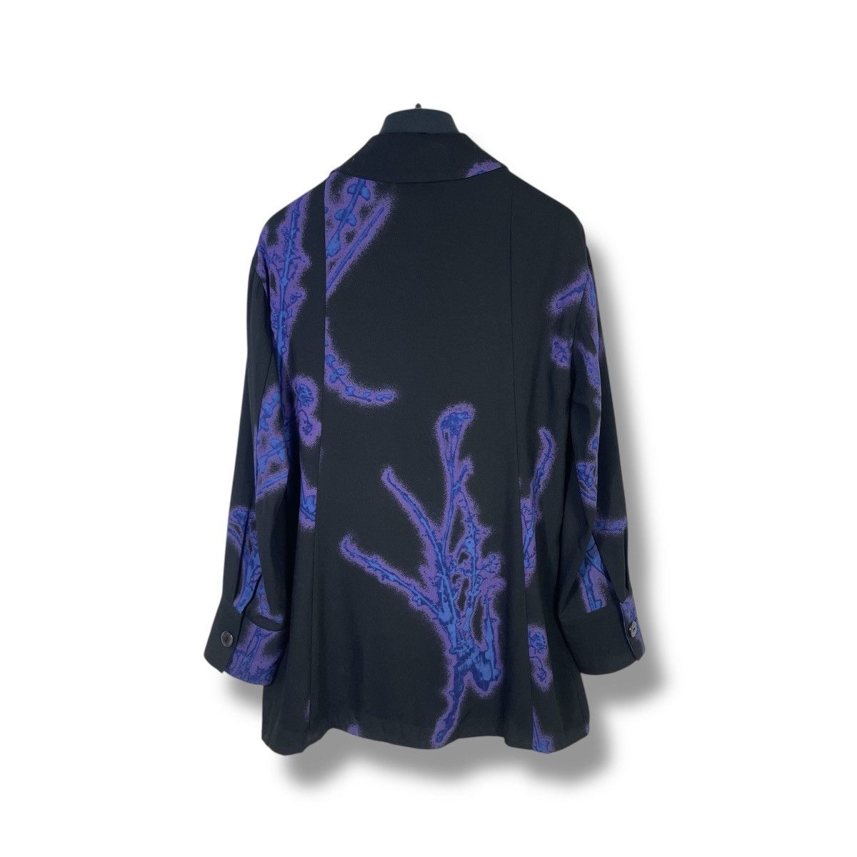 Givenchy × Vintage Rare Givenchy Abstract Art Blouse Shirt Size XS / US 0-2 / IT 36-38 - 2 Thumbnail