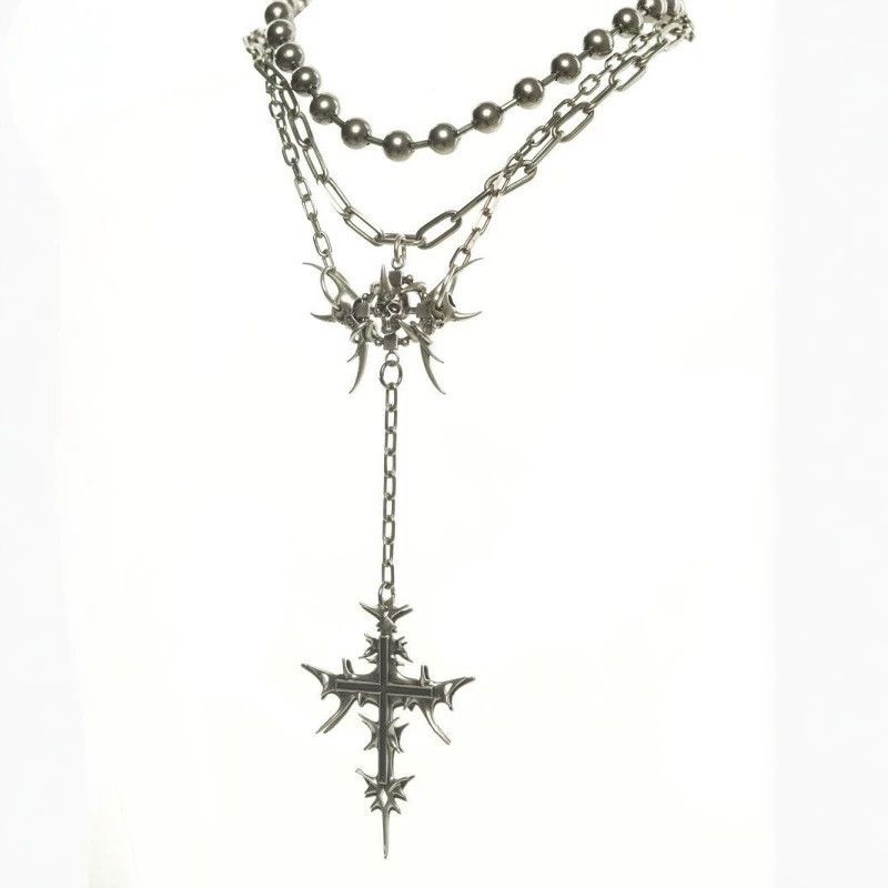 Japanese Brand × Vintage Retro punk necklace Size ONE SIZE - 1 Thumbnail