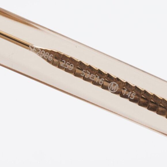 Salvatore Ferragamo Salvatore Ferragamo SF2986 259 Eyeglasses Transparent Beige Size ONE SIZE - 8 Thumbnail