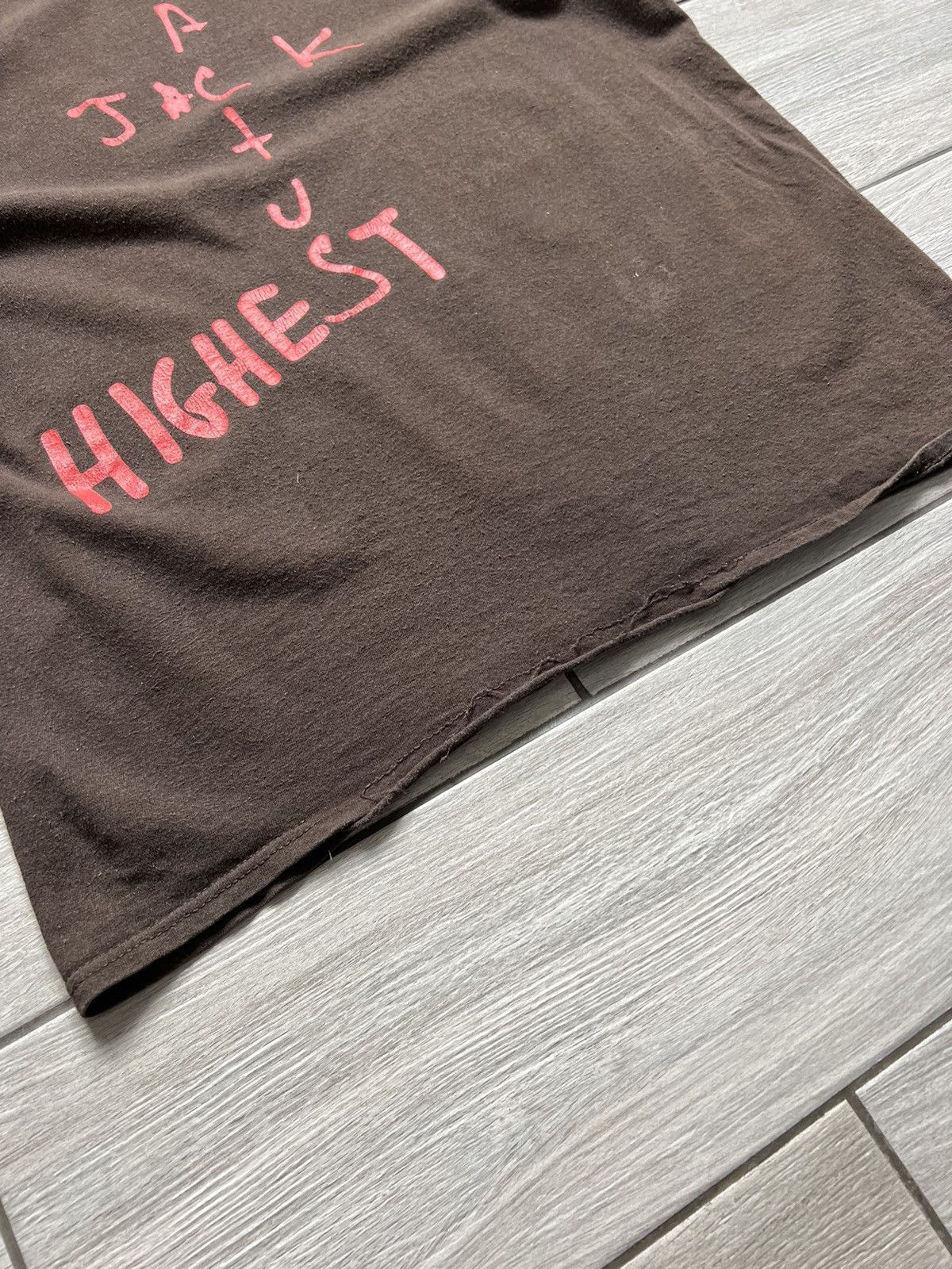 Band Tees × Rap Tees × Snipes T-shirt Nike cactus jack Travis Scott Brown Size L Size US L / EU 52-54 / 3 - 9 Thumbnail