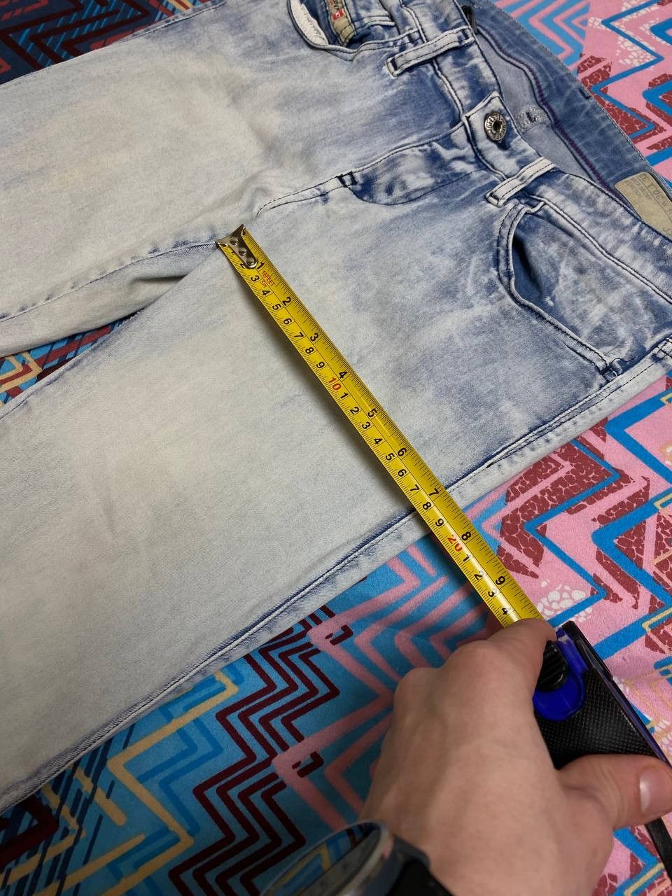 Diesel × Japanese Brand DIESEL LOW RISE Y2K STYLE JEANS super skinny Size 30" / US 8 / IT 44 - 21 Thumbnail