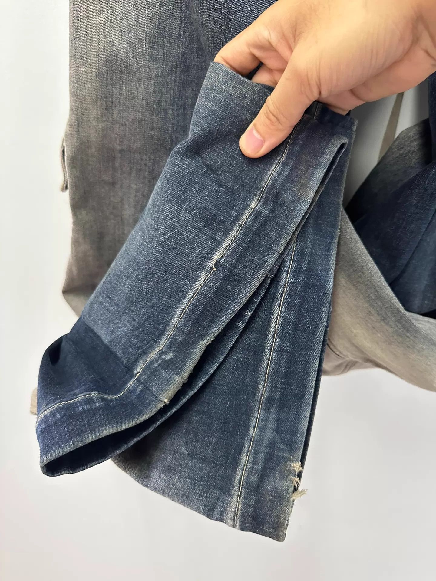 Rick Owens Rick Owens DRKSHDW 23ss Bela Cargo Gradient Jeans S Size US 30 / EU 46 - 6 Thumbnail