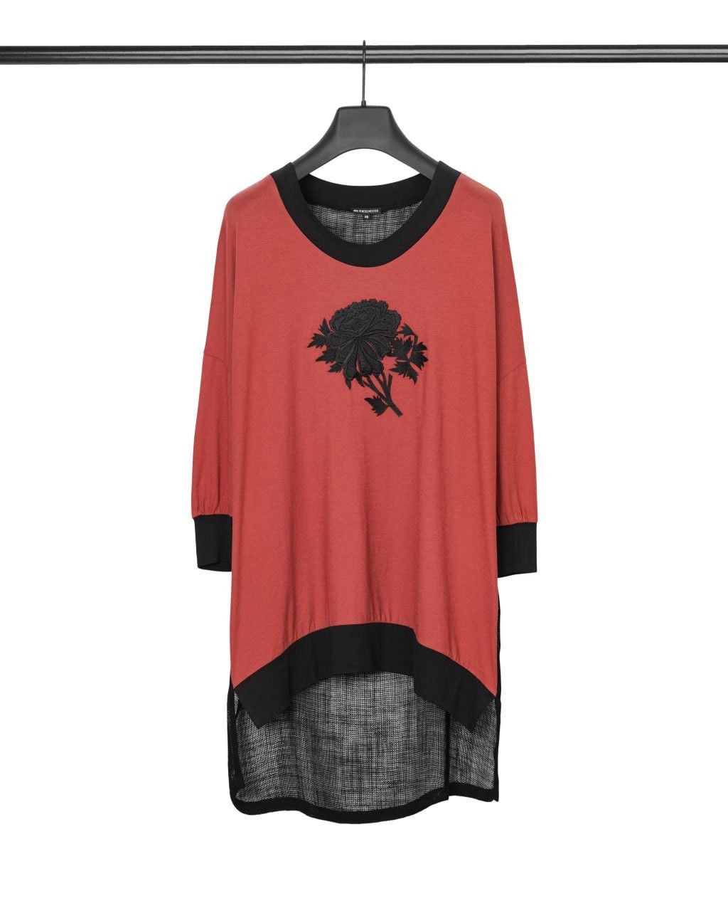 Ann Demeulemeester ANN DEMEULEMEESTER cotton tunic with embroidery on the chest Size S / US 4 / IT 40 - 1 Thumbnail
