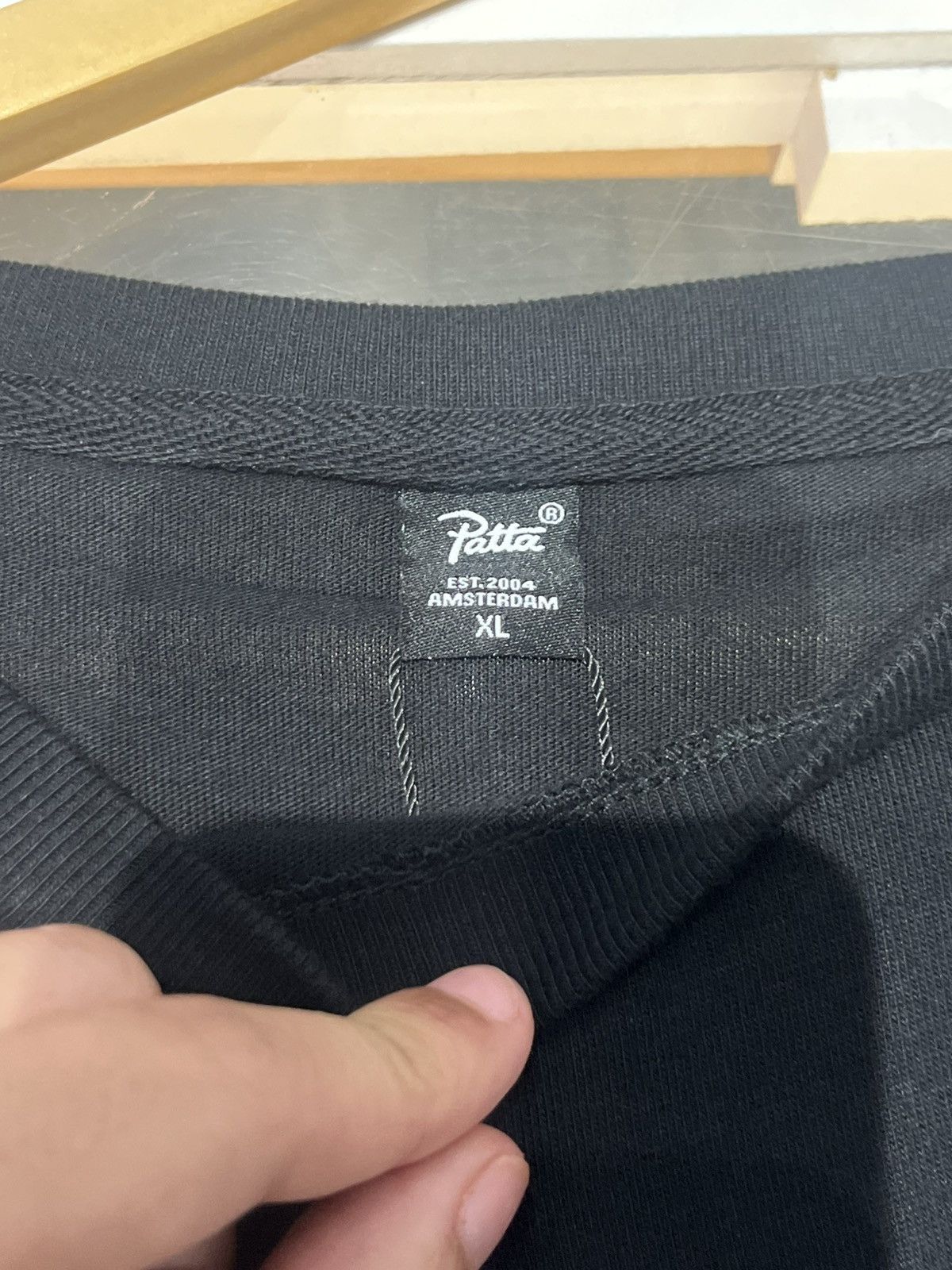 Patta Munich LS Tee Black • XL