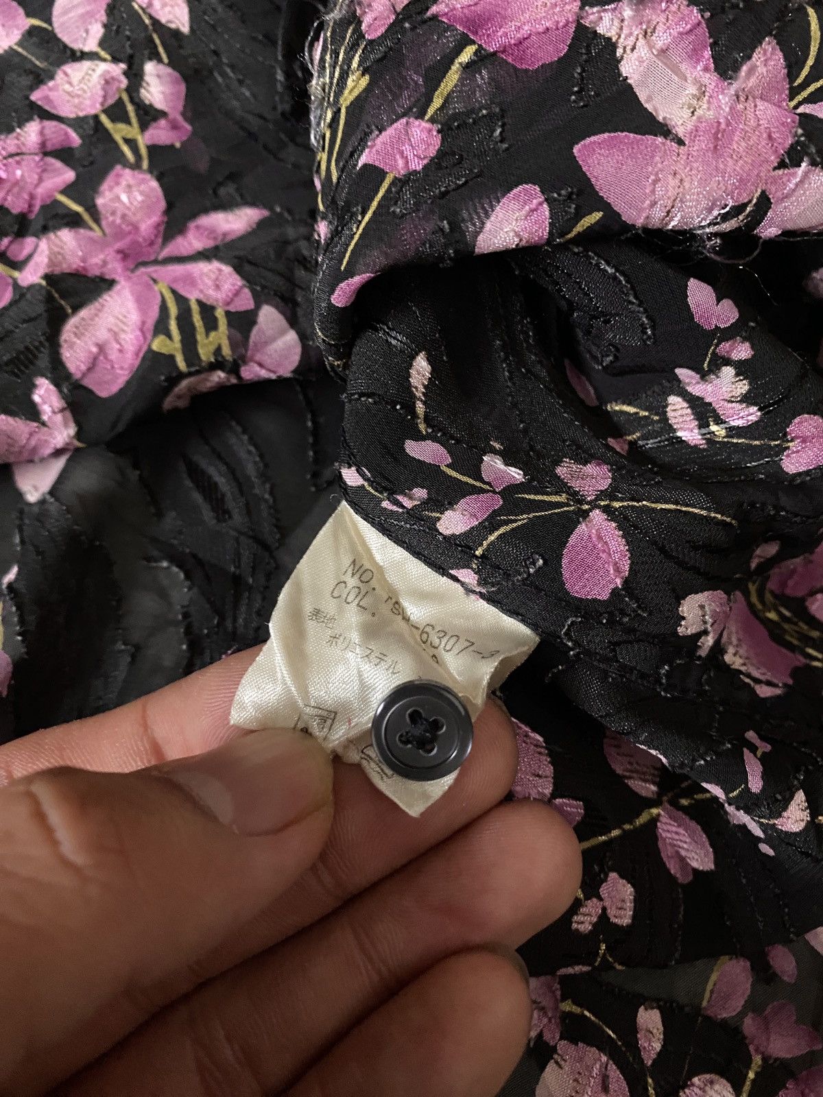 If Six Was Nine 2000's Tornado Mart Sakura Floral Shirts Size US M / EU 48-50 / 2 - 9 Thumbnail