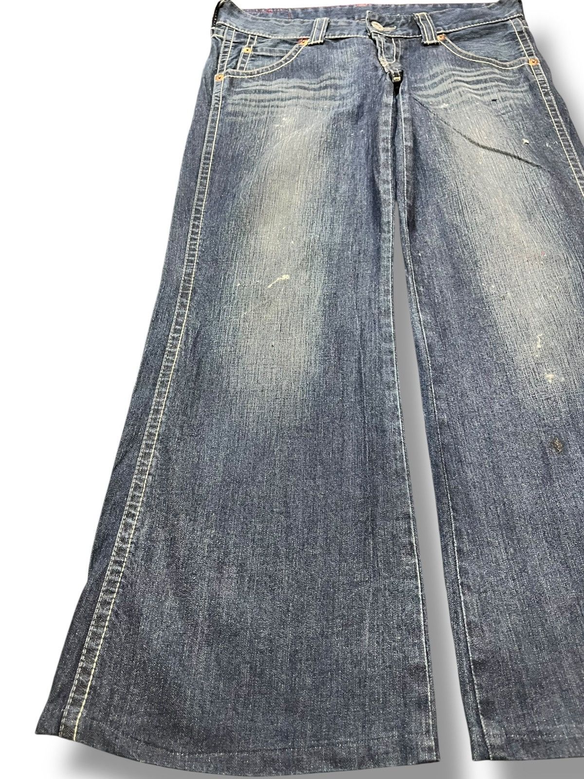 Levi's Vintage Clothing Vintage Levi’s 507 Flare Bootcut Denim Size US 33 - 3 Thumbnail