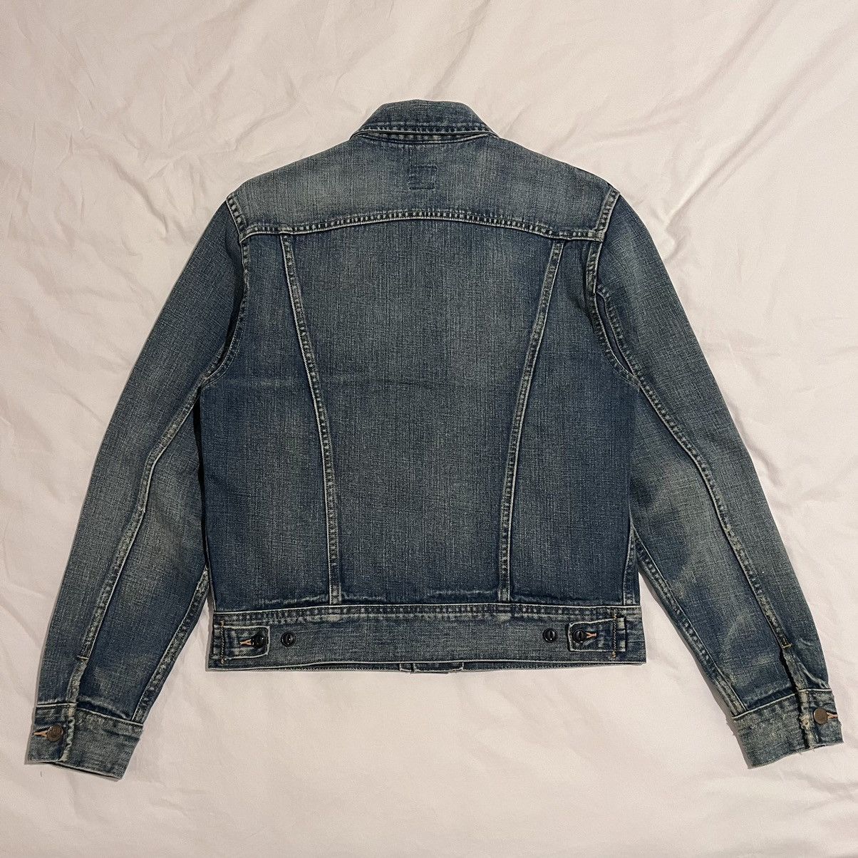 RRL Ralph Lauren Leeland Denim Trucker Jacket | Grailed