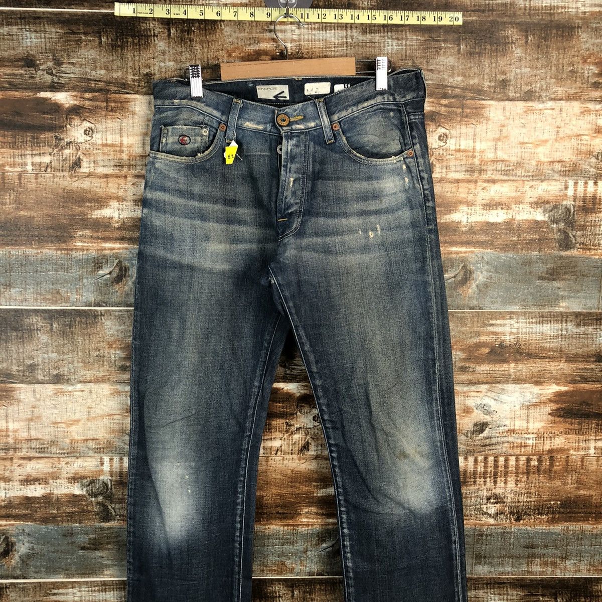 Energie DLL Energie faded Blue ripped Denim Pants #C123 Size US 31 - 2 Thumbnail