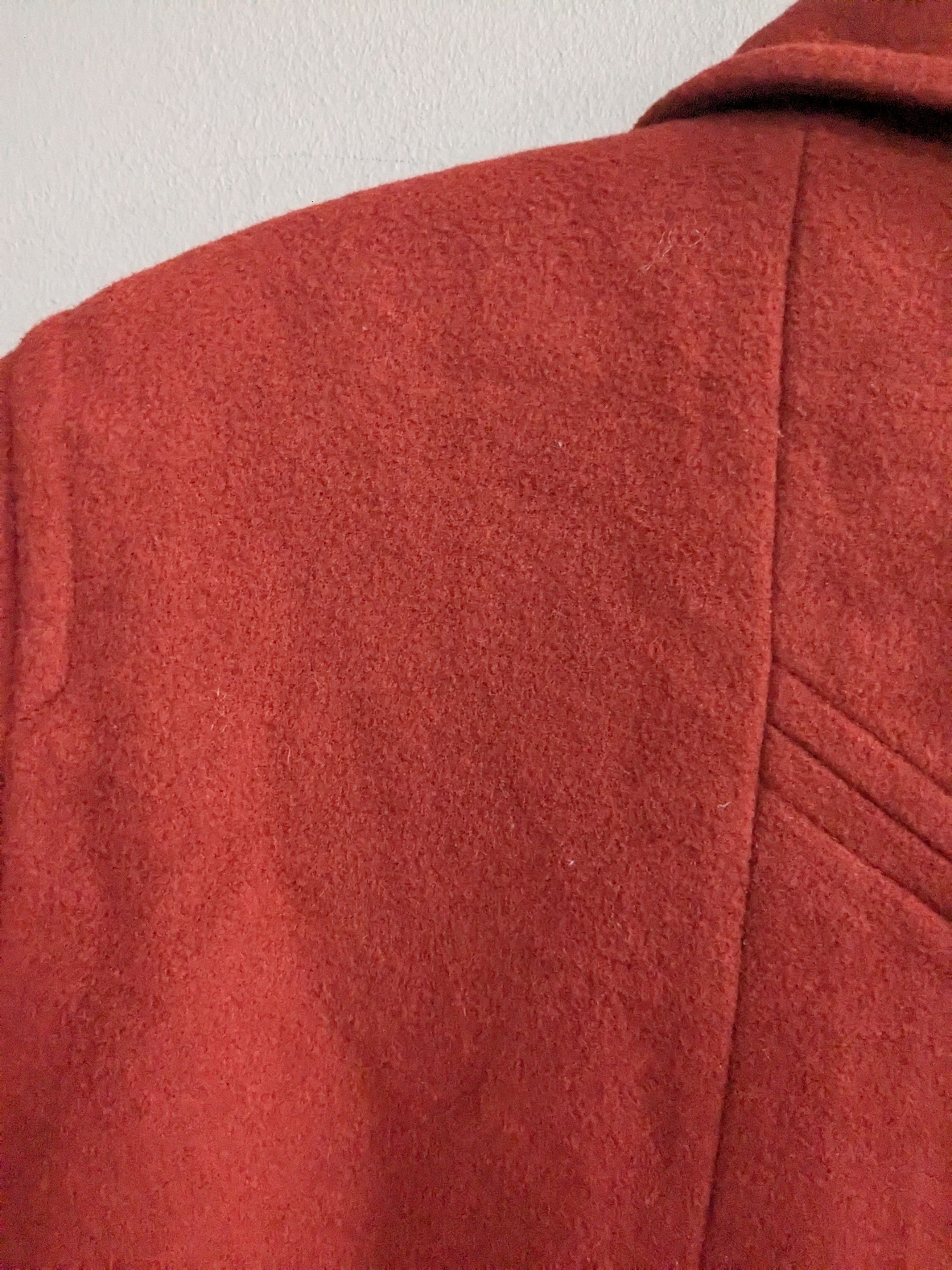 Other Jacques Vert Wool Cashmere Coat Rusty Red Women’s Size 44 Size M / US 6-8 / IT 42-44 - 9 Thumbnail