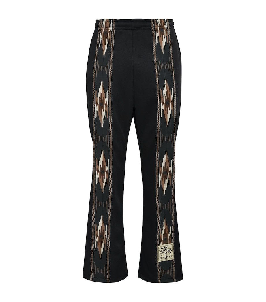 Kapital Kapital Jersey Kochi Track Pants Black Zephyr Size US 34 / EU 50 - 1 Thumbnail
