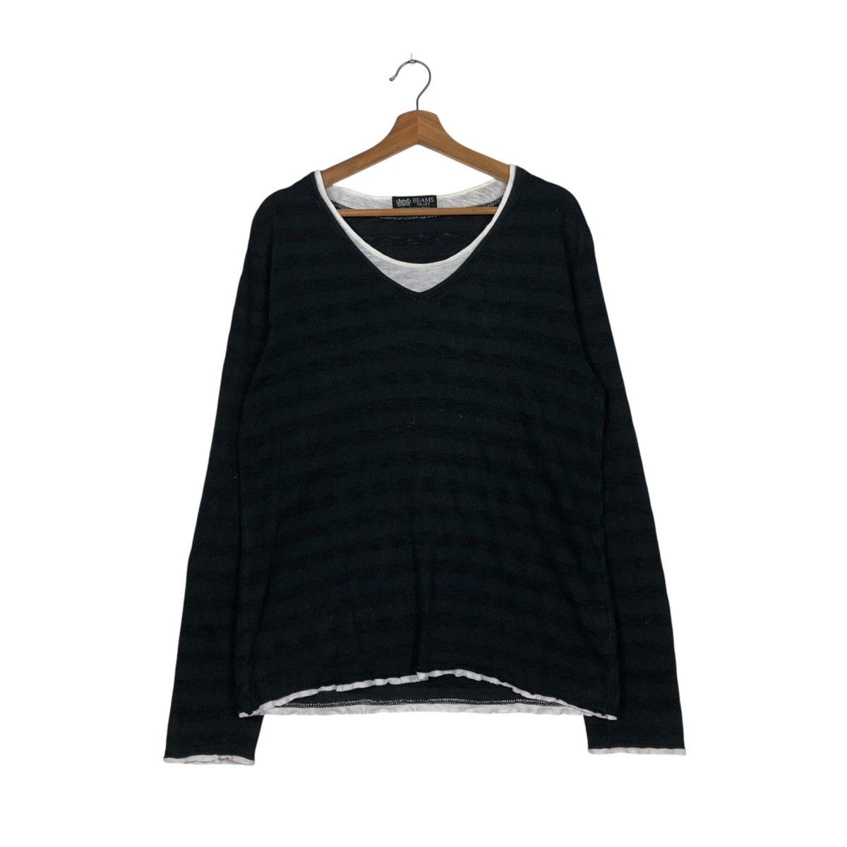 Beams Plus 📌Vintage Long Sleeve Beams Heart Japan Issey Miyake Size US M / EU 48-50 / 2 - 2 Thumbnail