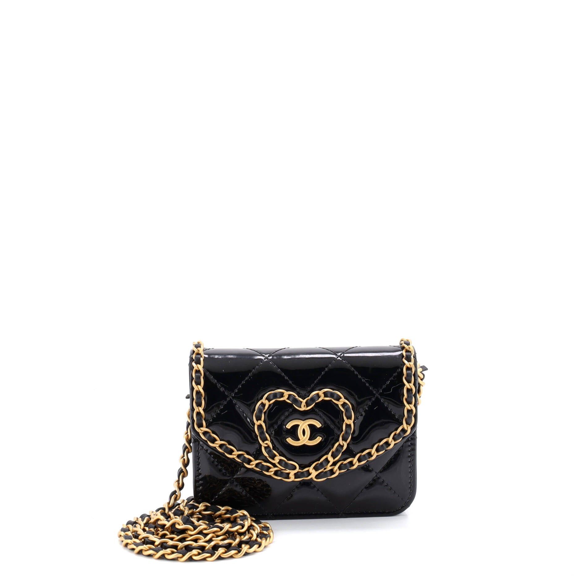 Chanel Heart Chain Flap Bag Size ONE SIZE - 1 Thumbnail