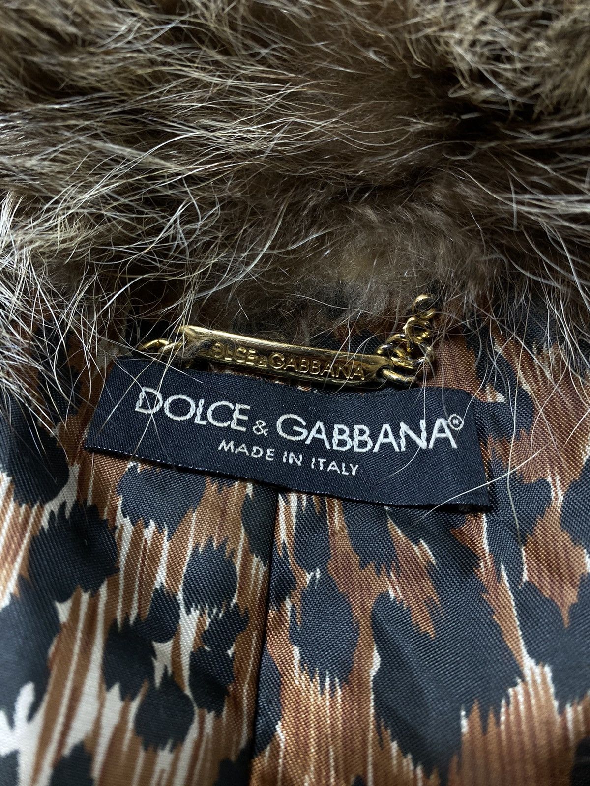 Dolce & Gabbana × Leather × Vintage Dolce & Gabbana Shearling Leather Jacket | Japanese Brand Size M / US 6-8 / IT 42-44 - 4 Thumbnail