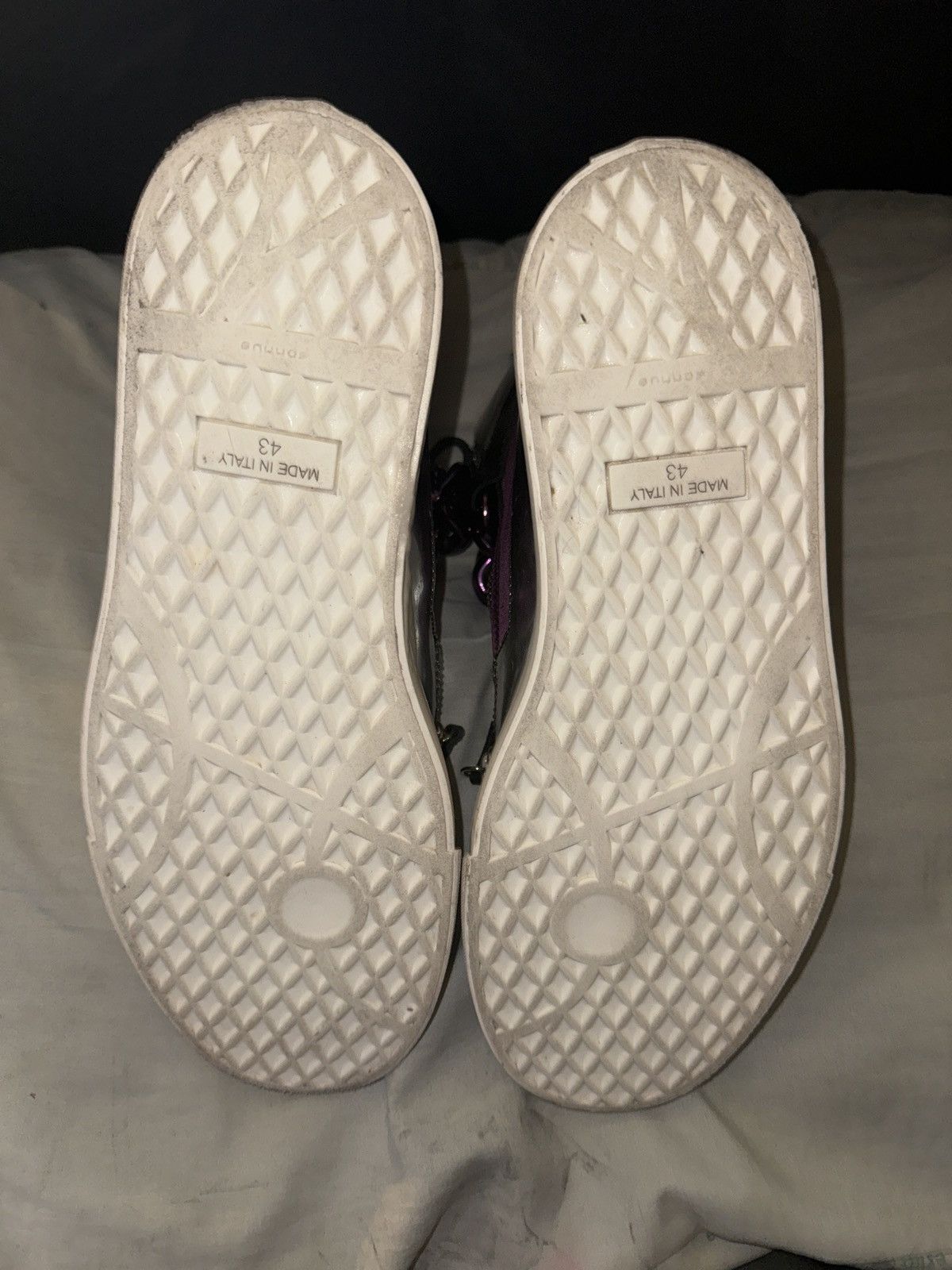 Giuseppe Zanotti Giuseppe Zanotti mens sneaker plum chain Size US 10 / EU 43 - 5 Thumbnail