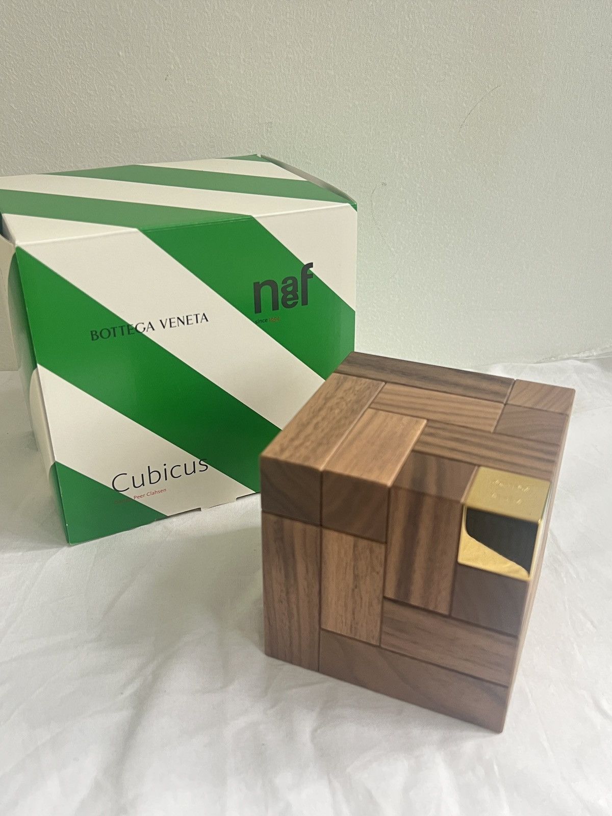 Bottega Veneta 🟫🟢Bottega Veneta Naef Cubicus 3D puzzle home