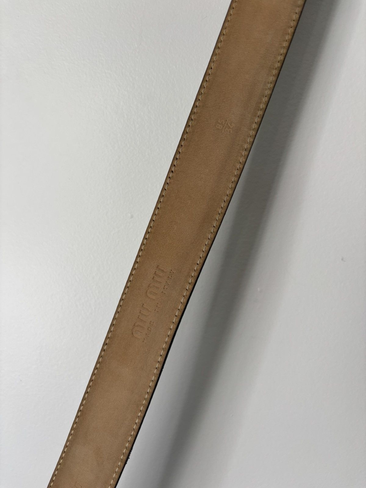 Miu Miu Miu Miu Belt Size ONE SIZE - 5 Thumbnail