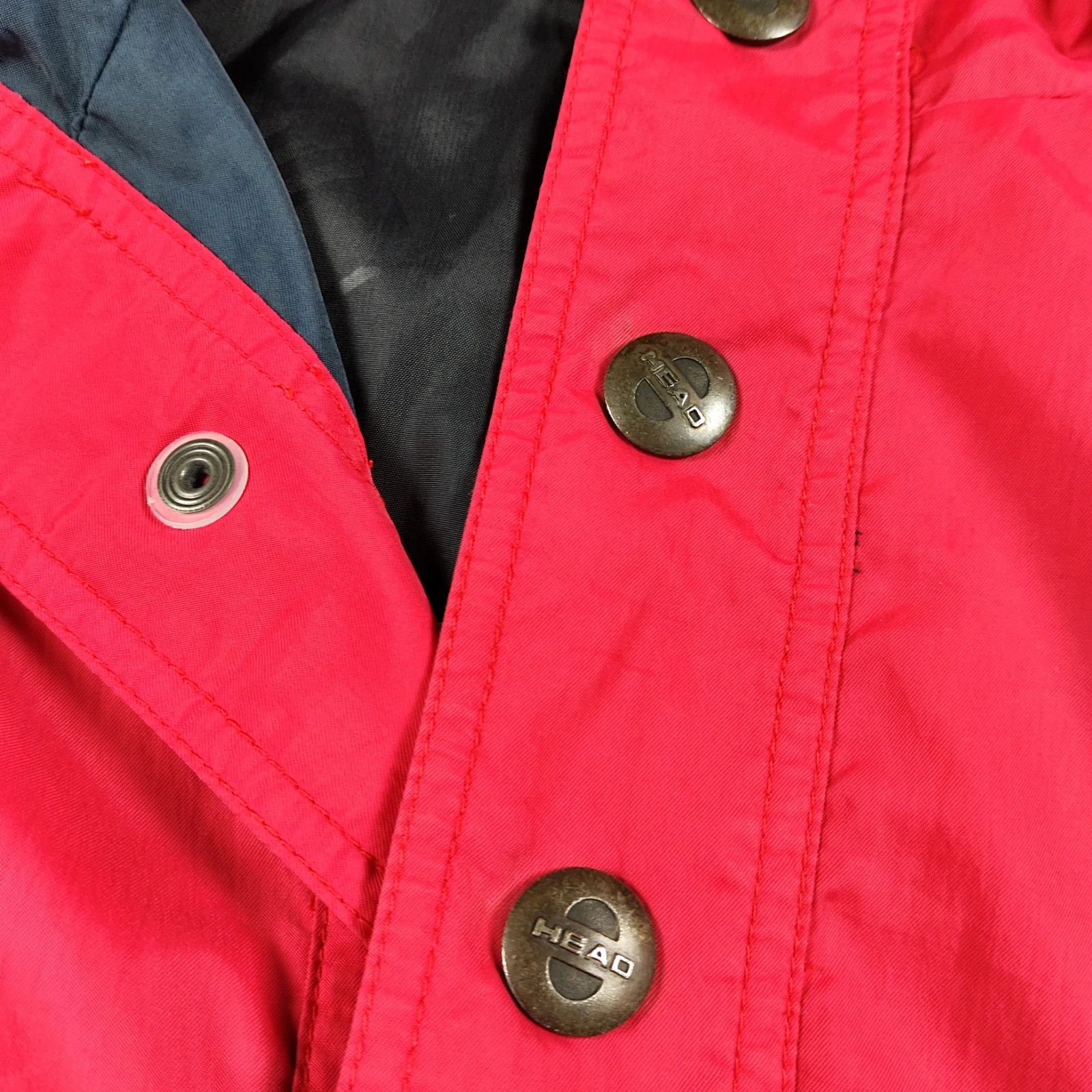 Vintage Vintage Head jacket 90s skiing windbreaker red pullover Size US M / EU 48-50 / 2 - 4 Thumbnail
