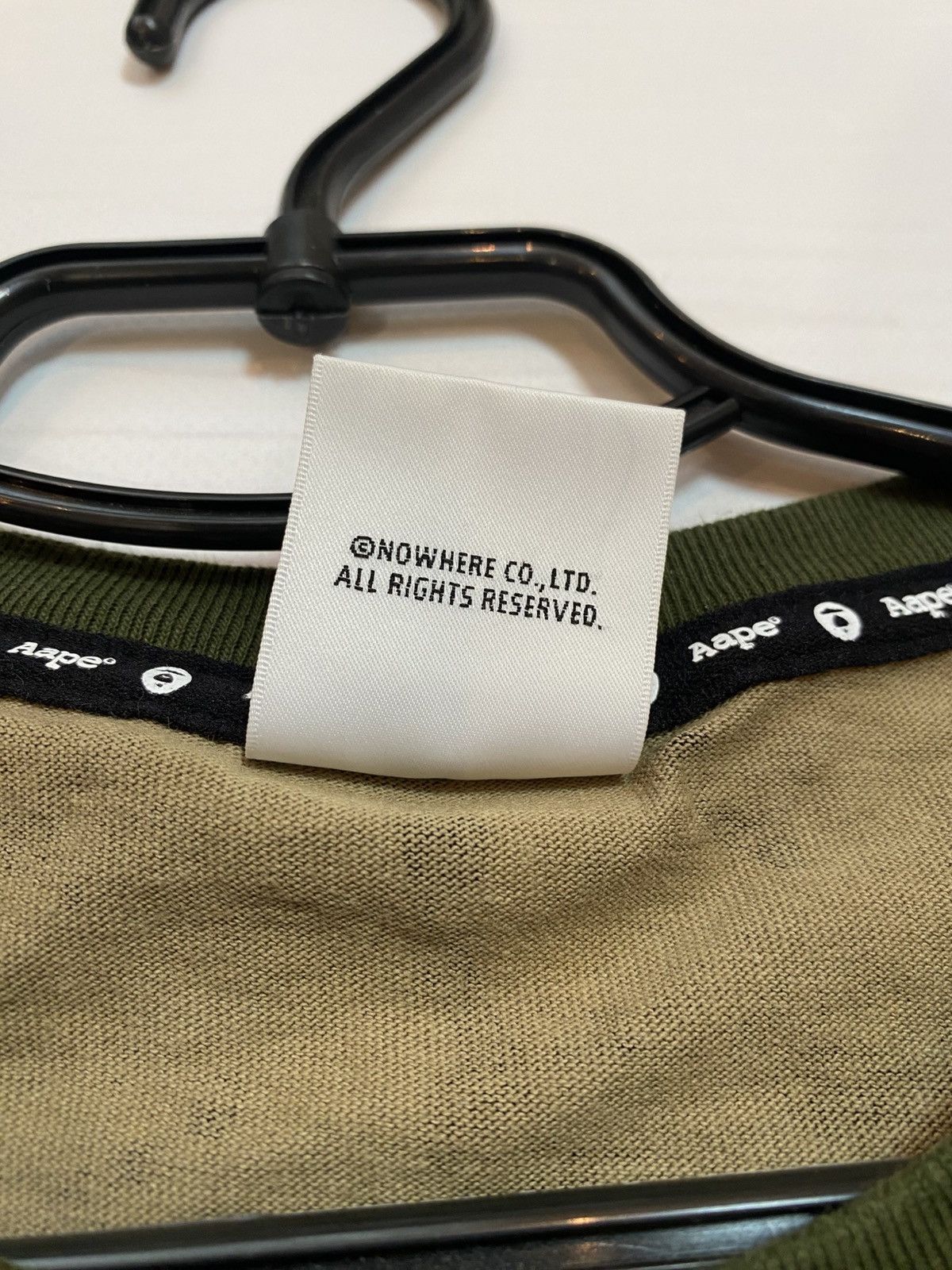 Aape Aape by A Bathing Ape Big logo y2k Camo T shirt Size US L / EU 52-54 / 3 - 5 Thumbnail