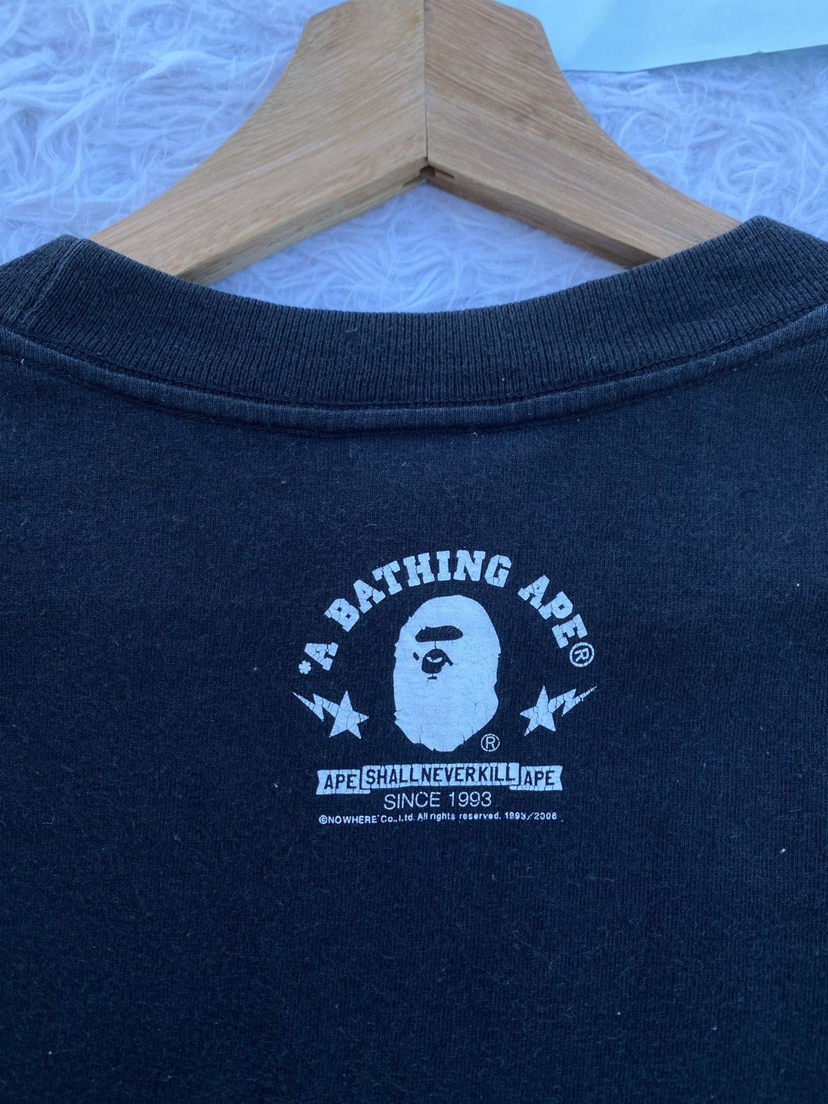Bape Rare BAPE Baby Milo Printed XL size Tee Size US XL / EU 56 / 4 - 25 Thumbnail