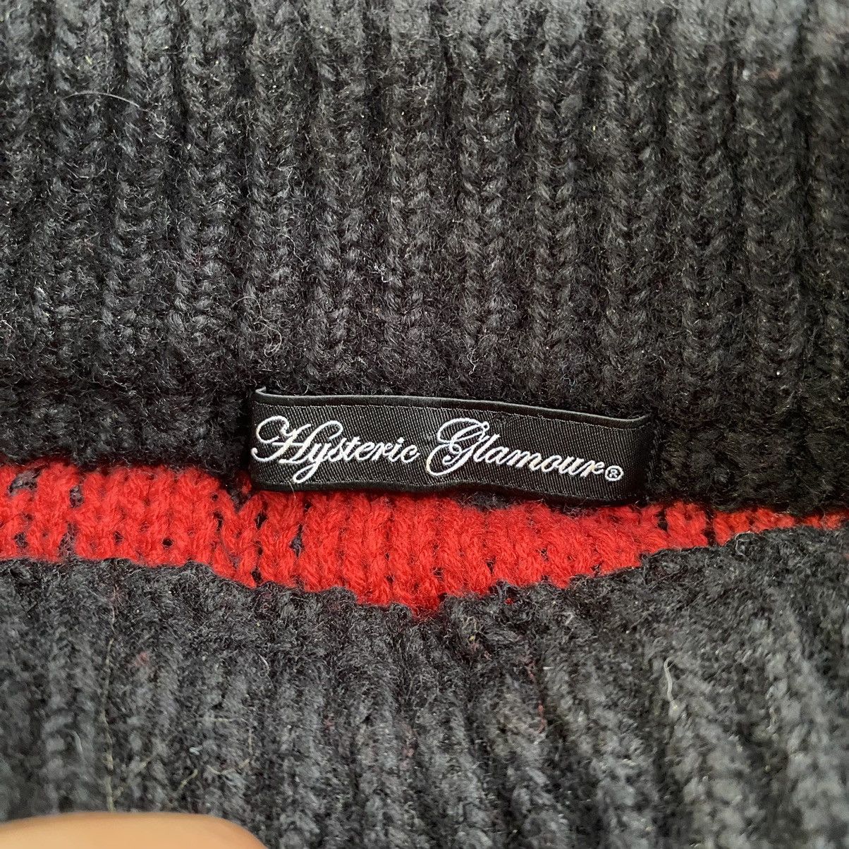 Hysteric Glamour hysteric glamour monogram knitwear sweatshirt Size US L / EU 52-54 / 3 - 8 Thumbnail