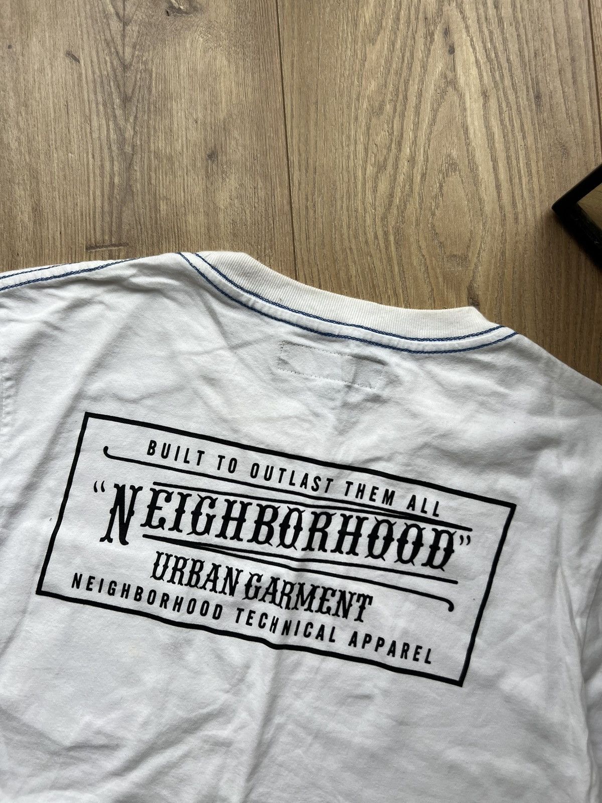 Neighborhood 00’s NEIGHBORHOOD JAPANESE URBAN GARMENT TEE Y2K Size US S / EU 44-46 / 1 - 10 Thumbnail