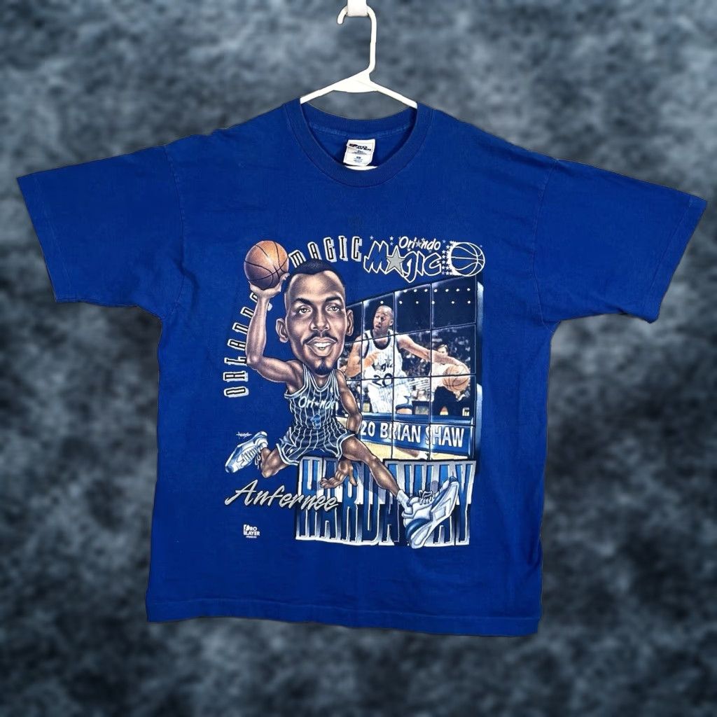 Pro Player VINTAGE Pro Player 90s Anfernee Hardaway T-Shirt Adult XL Blue Graphic Sportswear Men Size US XL / EU 56 / 4 - 1 Thumbnail