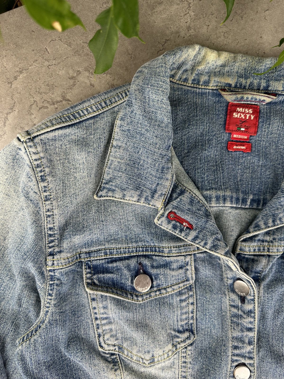 Miss Sixty Miss Sixty Denim Jacket Size M / US 6-8 / IT 42-44 - 3 Thumbnail