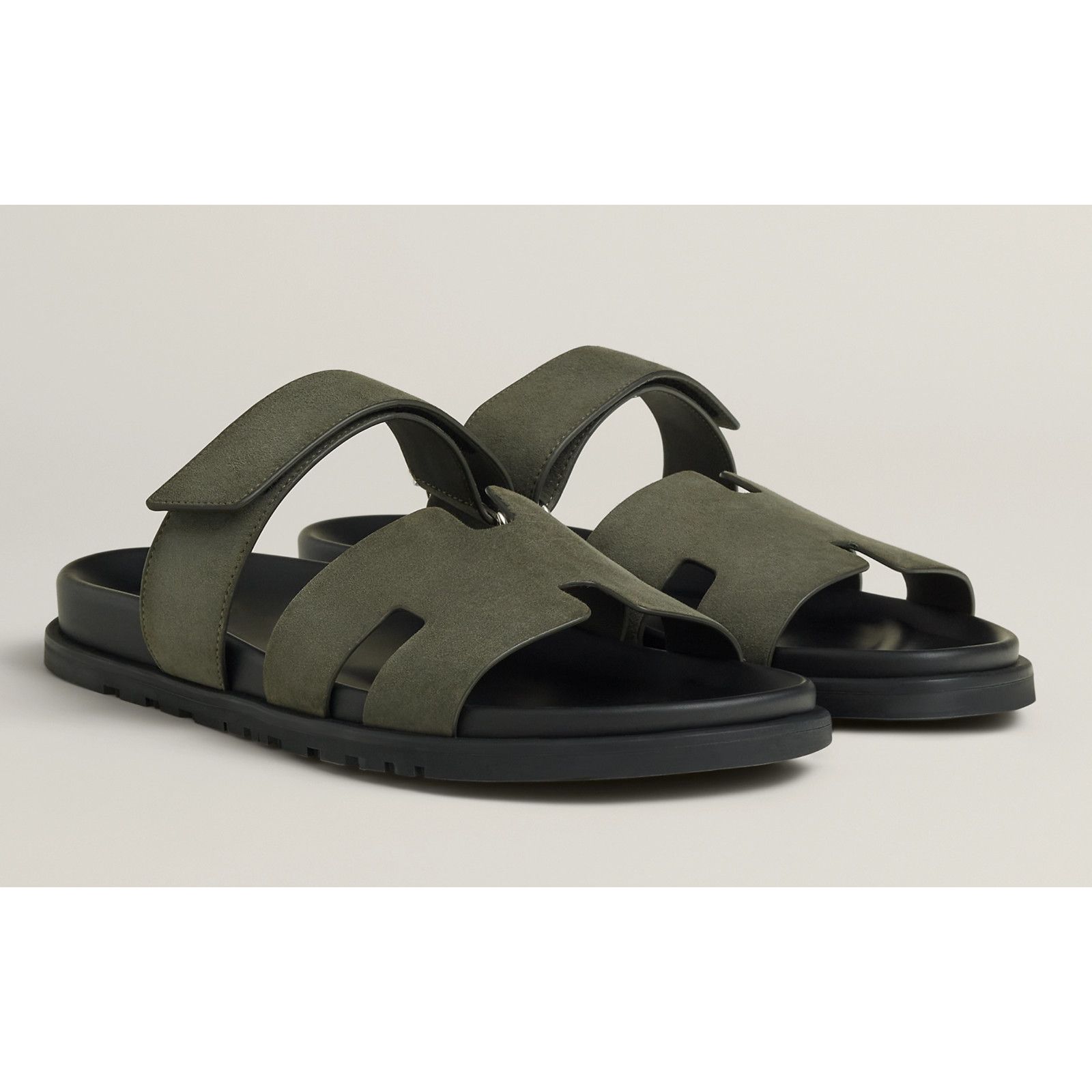 Hermes Hermes Chypre Sandal Slide Slip On Flop Flat 44 11 Size US 11 / EU 44 - 1 Thumbnail