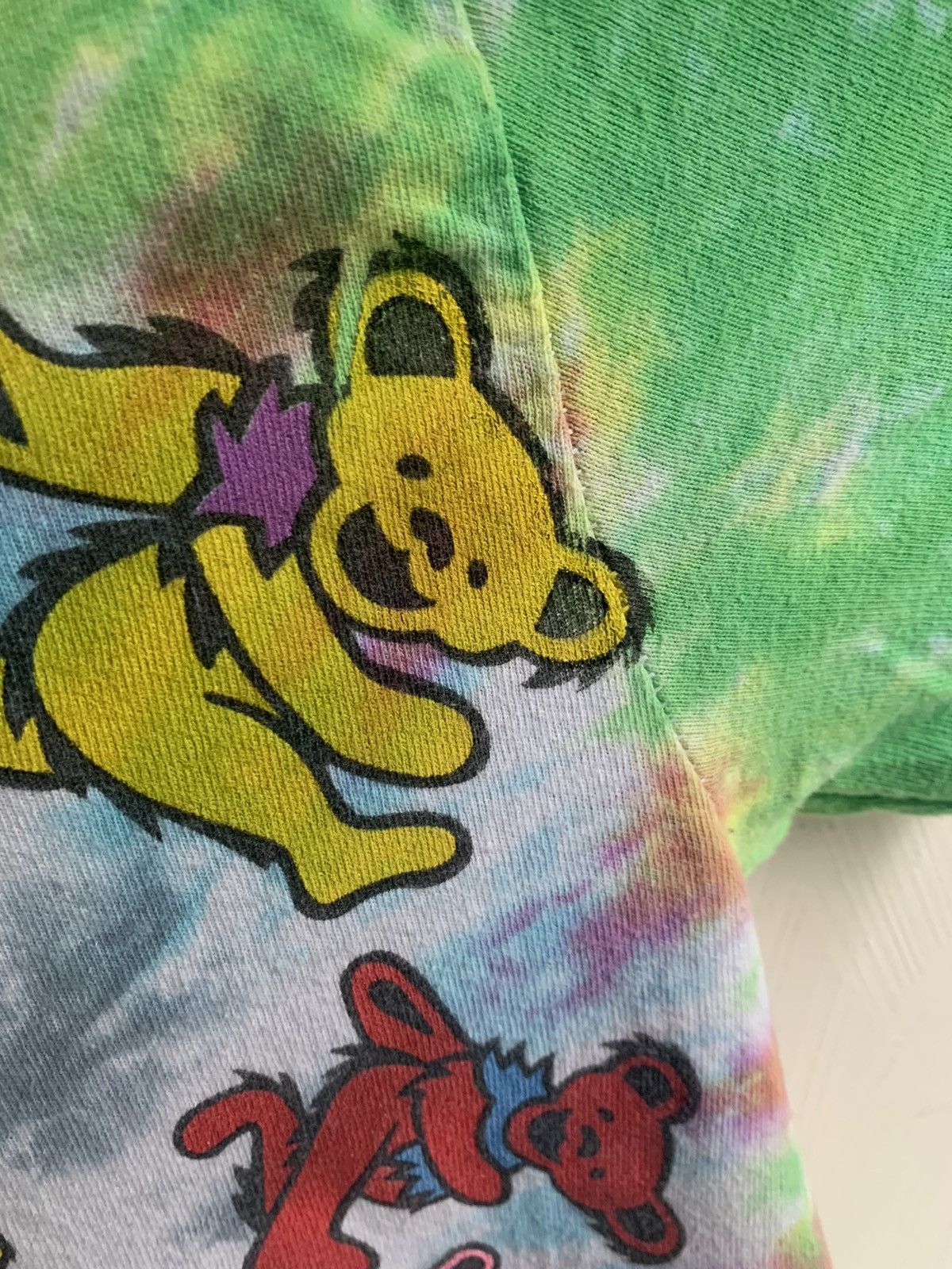 Grateful Dead Liquid Blue Grateful Dead Spiral Dancing Bear Tee Tie Dye Size US S / EU 44-46 / 1 - 5 Thumbnail