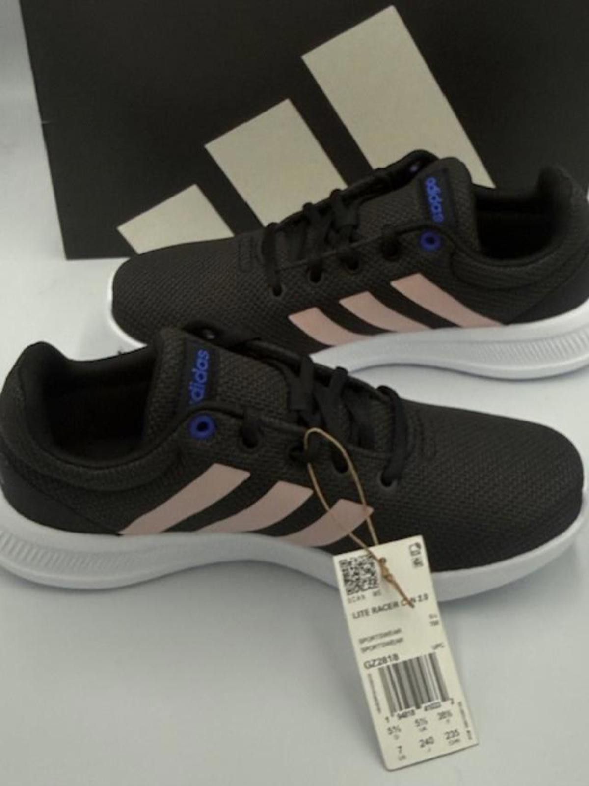 Adidas Adidas Lite Racer CLN 2.0 Black/Pink Running Shoes Size W7 Size US 7 / IT 37 - 6 Thumbnail
