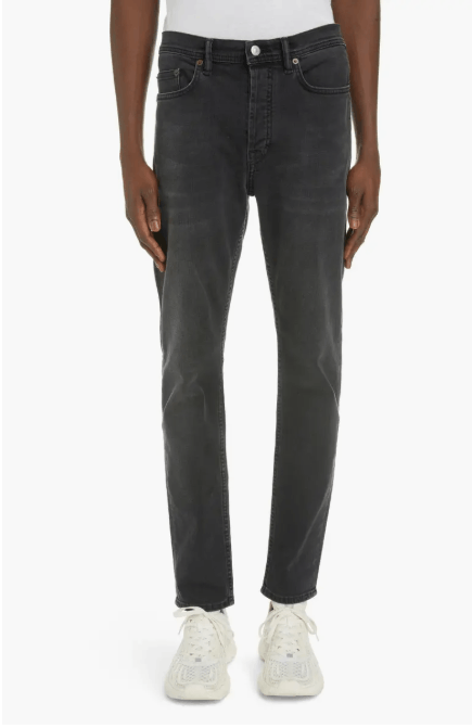 Acne Studios Acne Studios Black Slim-River Fit Jeans (Used Black) Size US 32 / EU 48 - 1 Thumbnail