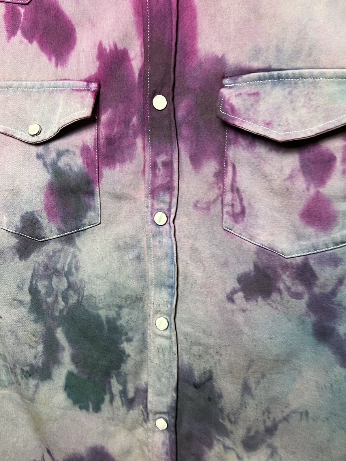 Acne Studios acne vintage travis flannel shirt tie dye y2k Size US M / EU 48-50 / 2 - 5 Thumbnail