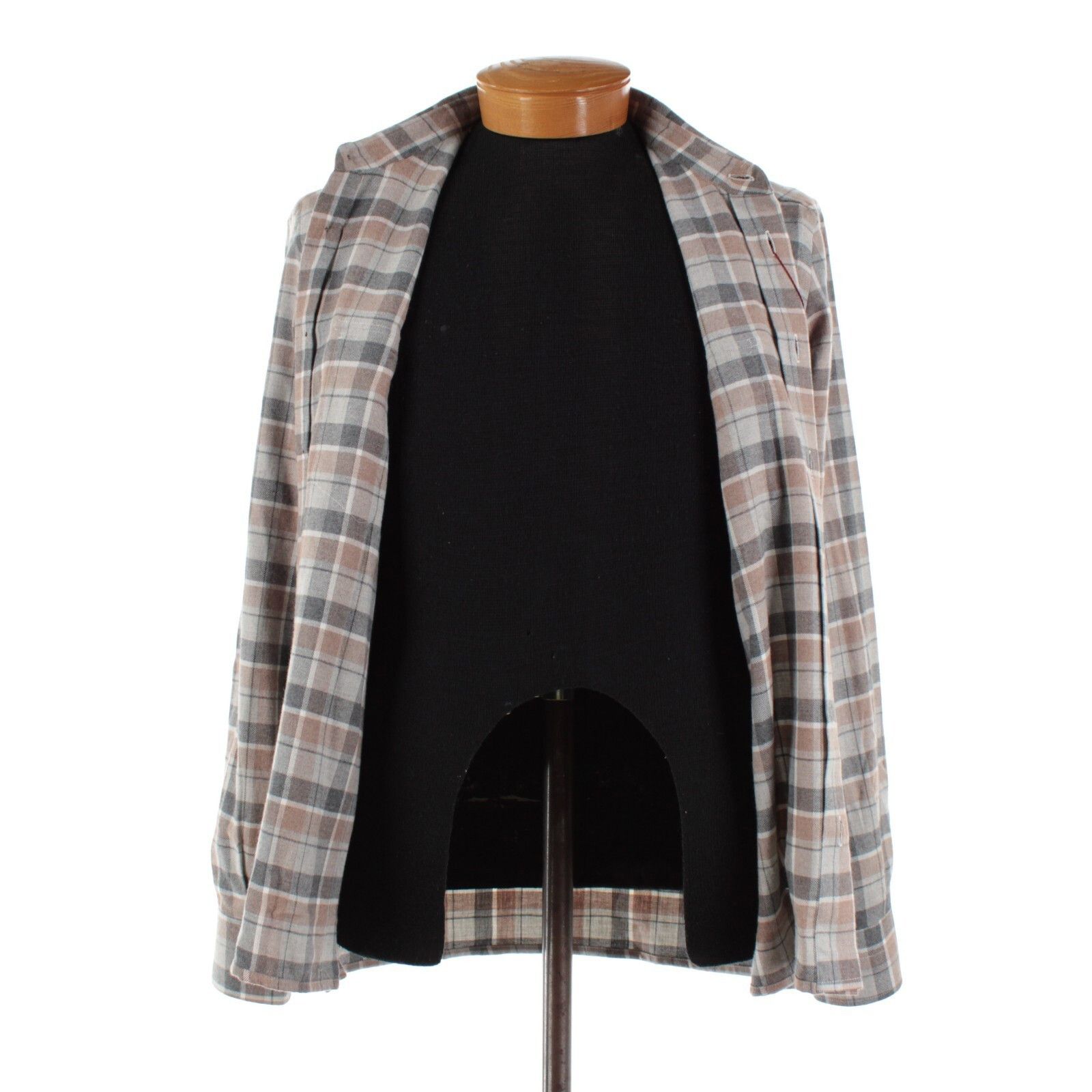 Luciano Barbera Luciano Barbera Overshirt Size M US In Gray Cotton Size US M / EU 48-50 / 2 - 6 Thumbnail