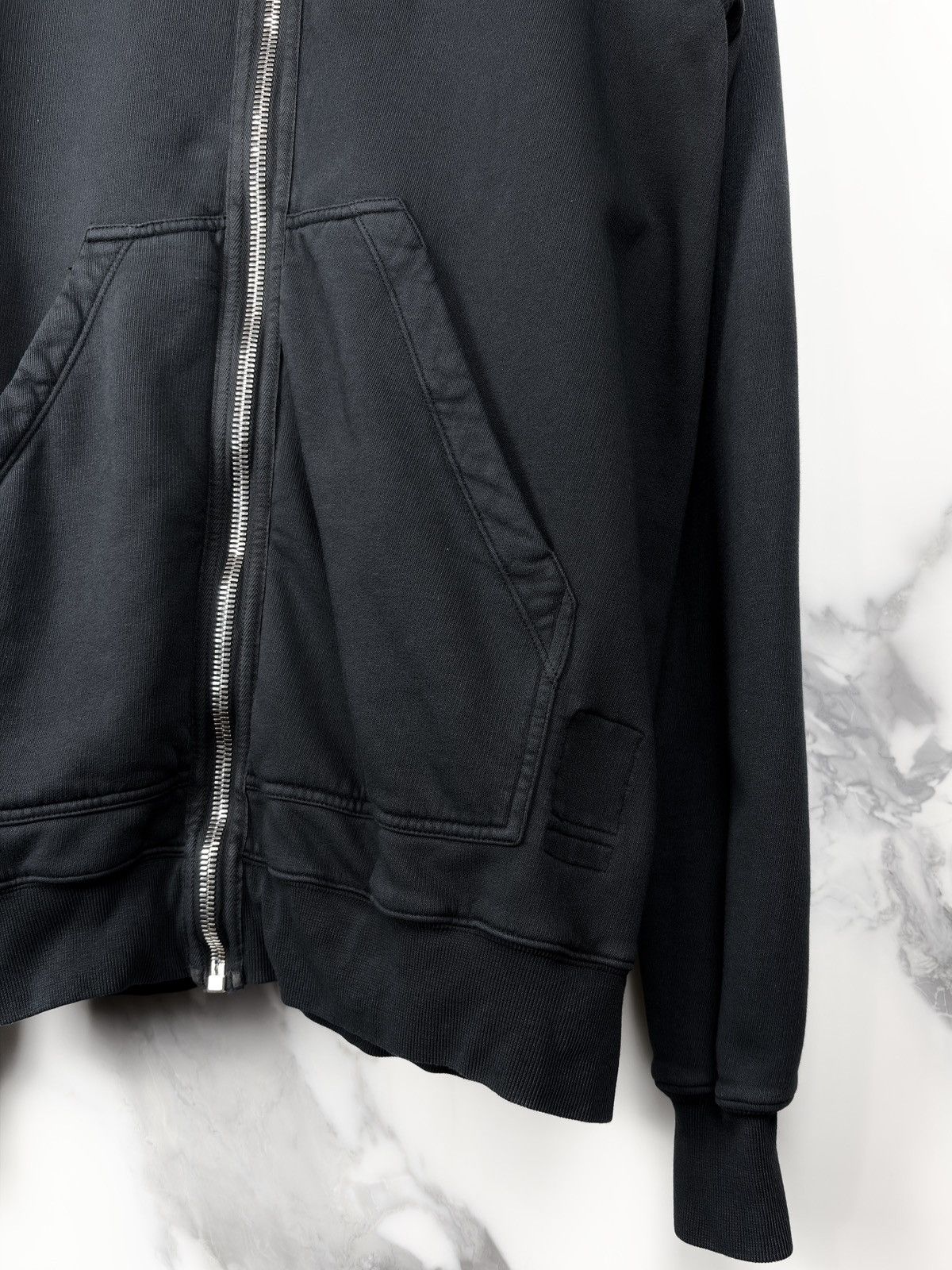 Rick Owens SS17 Rick Owens Walrus DRKSHDW Felpa Full Zip Gimp Hoodie Size US M / EU 48-50 / 2 - 4 Thumbnail