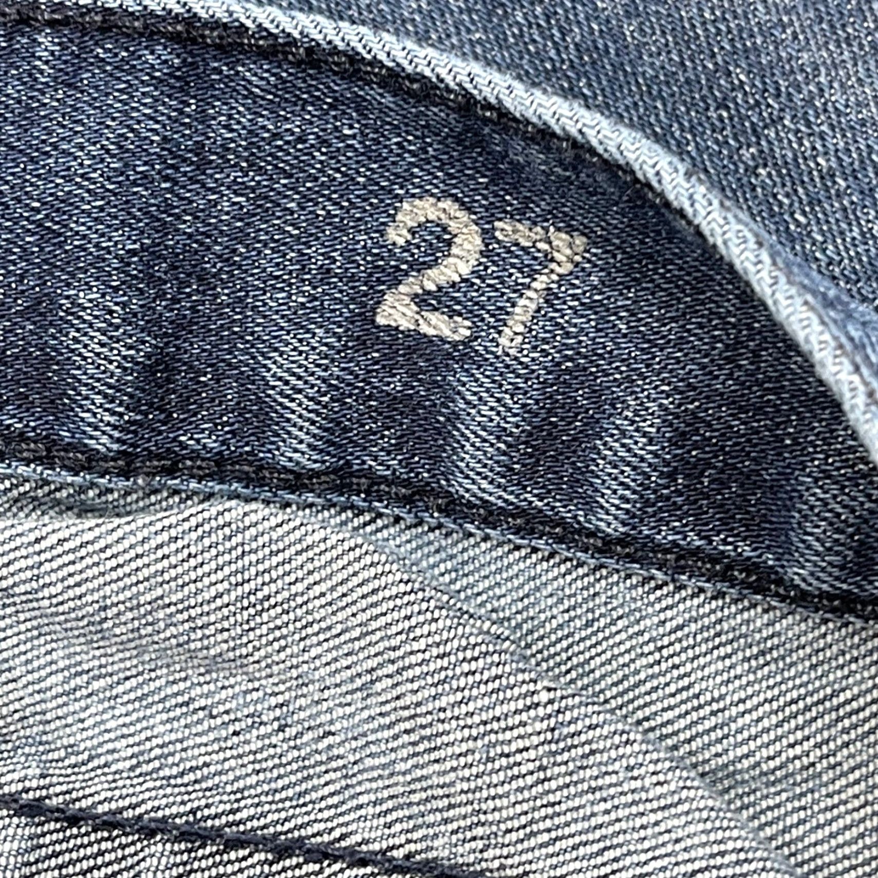 J.Crew J. Crew Skinny Jeans Womens Size 27 Dark Wash Denim Cotton Blend With Pocket 5-Pocket Zip Closure Vintage No Mens Womens Size 27" / US 4 / IT 40 - 5 Thumbnail