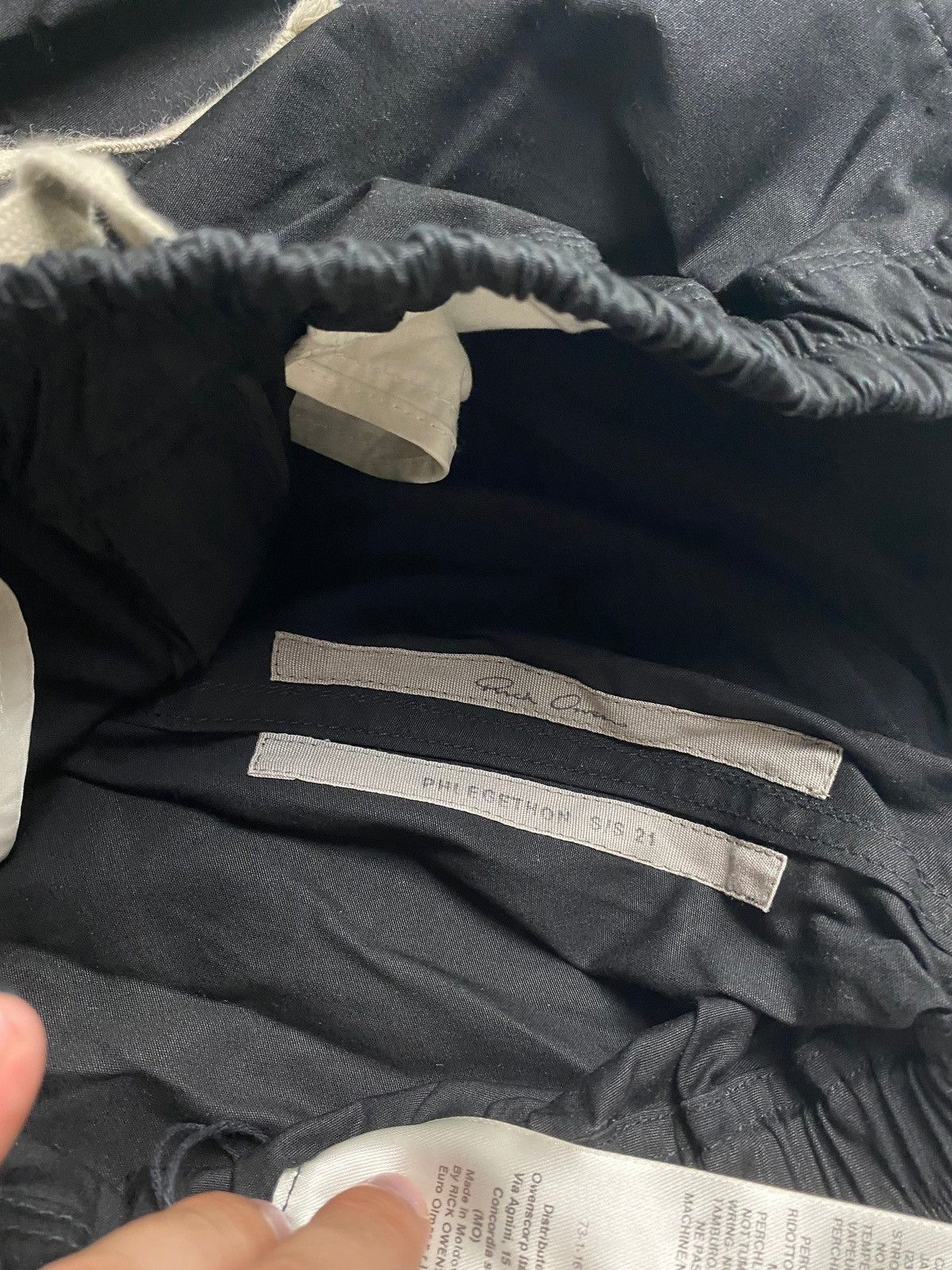 Rick Owens RICK OWENS SS21 PHLEGETHON BELA SHORTS IN SZ:46 Size US 31 - 4 Thumbnail