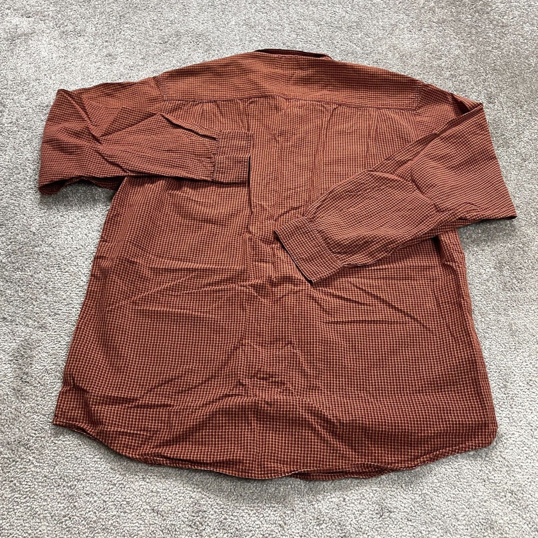 Vintage Columbia Shirt Mens XL Red Plaid Flannel Button-Down Casual Outdoor Long Sleeve USA Regular Fit Size US XL / EU 56 / 4 - 2 Thumbnail