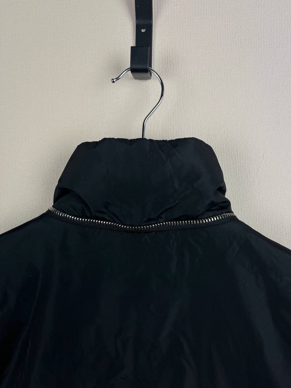 Prada PRADA Black Long Overcoat Men's Size 46 Zipper Logo Accent Size US S / EU 44-46 / 1 - 13 Thumbnail