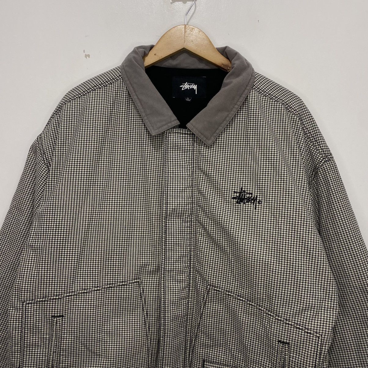 Stussy Stussy Drizzler Plaid Bomber Jacket Size US L / EU 52-54 / 3 - 3 Thumbnail