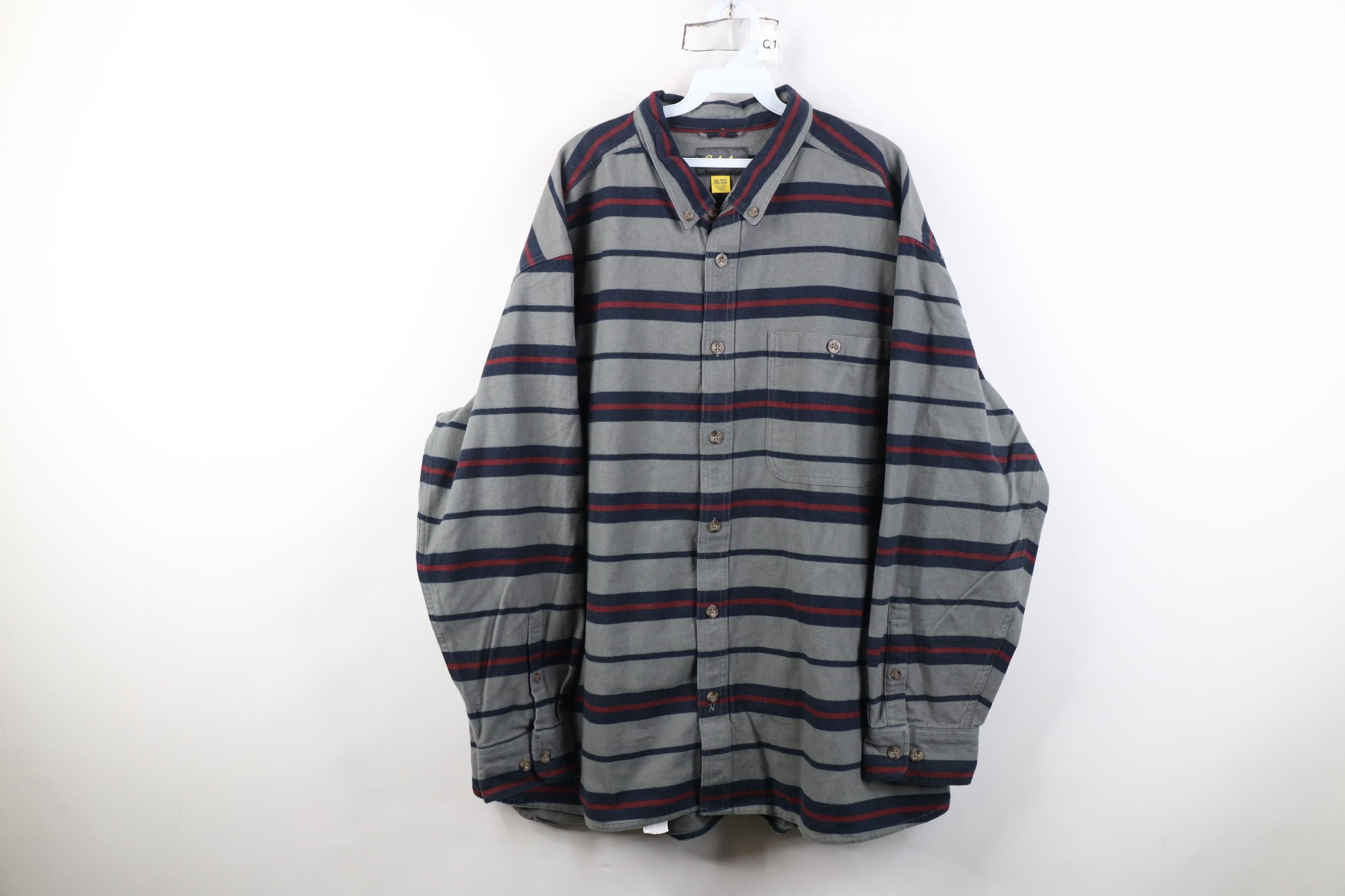 Cabelas Vintage Cabelas Heavyweight Chamois Cloth Button Down Shirt Size US XXL / EU 58 / 5 - 1 Thumbnail