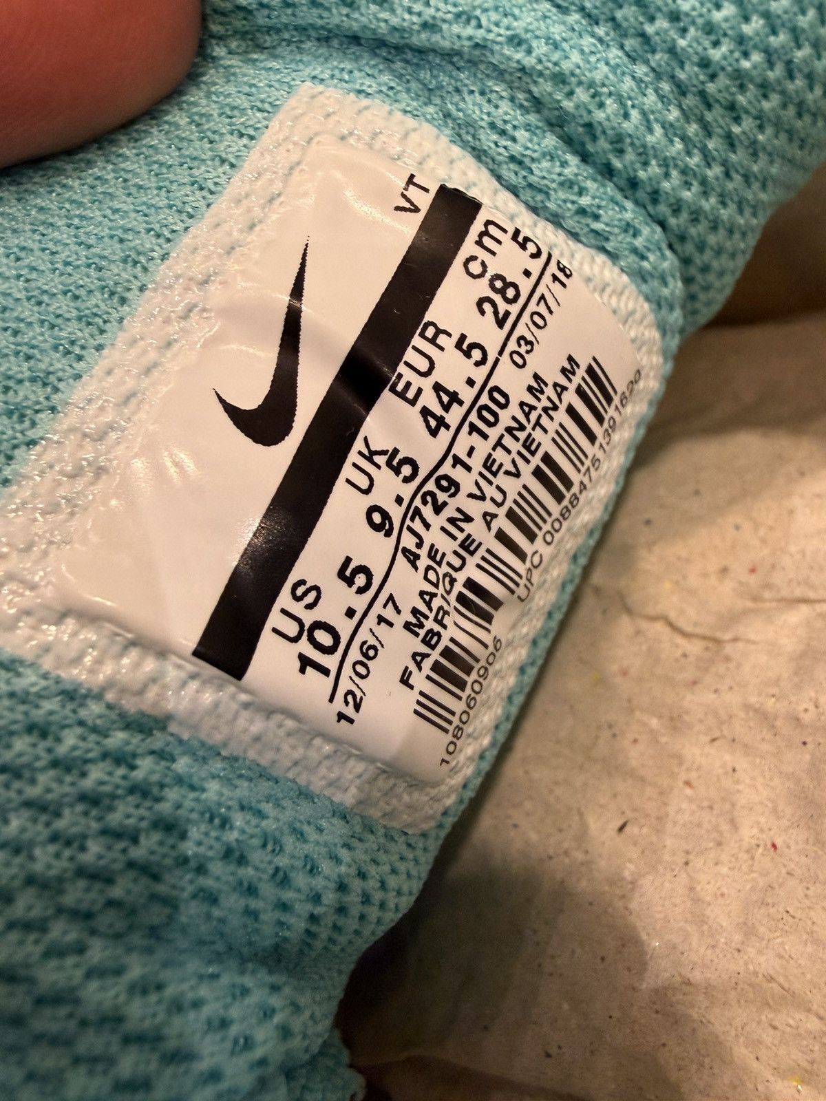 Nike Nike Air Vapormax 97 ‘Grape’ Size US 10.5 / EU 43-44 - 8 Thumbnail
