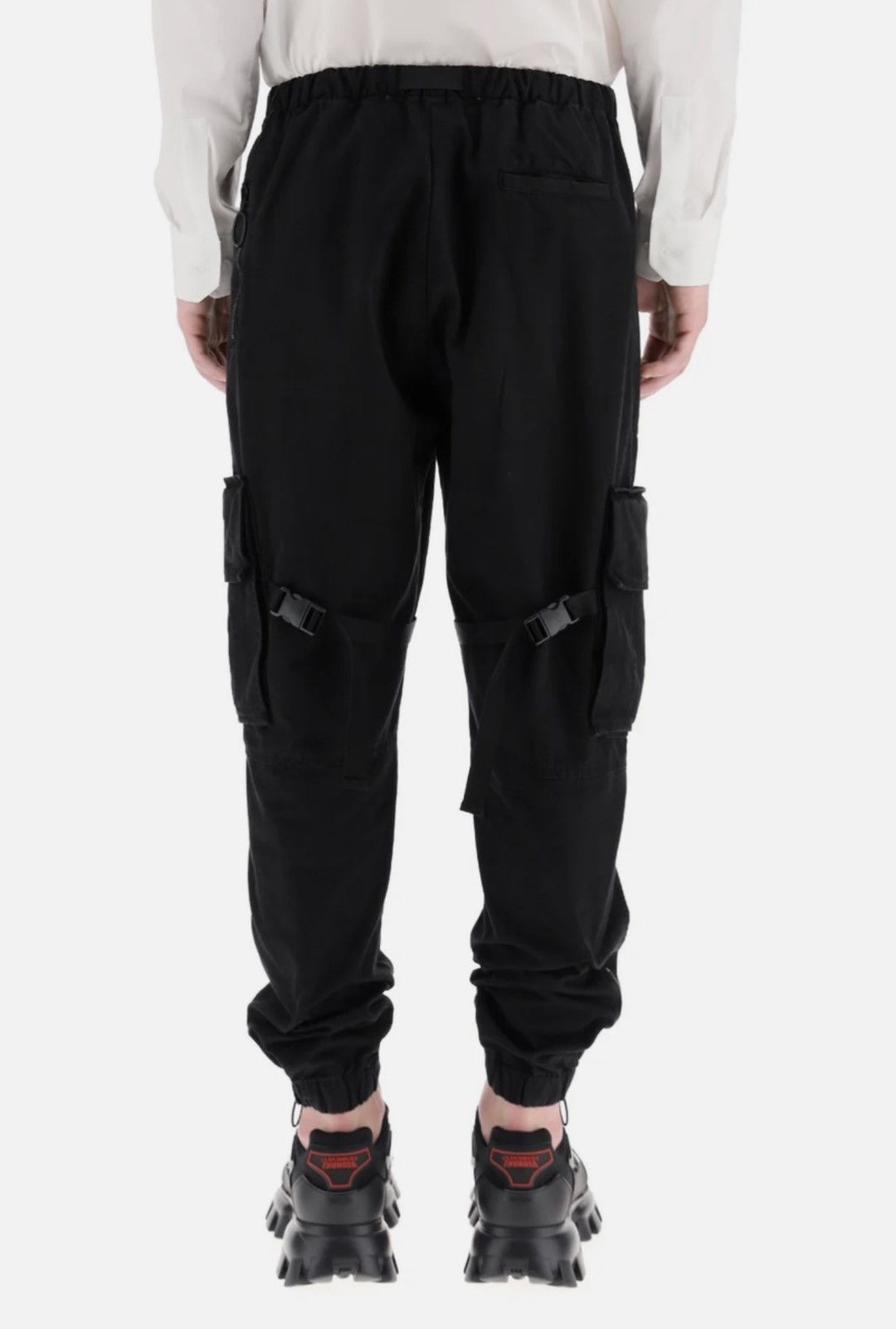 Off-White Off-White Buckled Cargo Pants with Straps – Size 34 Size US 34 / EU 50 - 2 Thumbnail