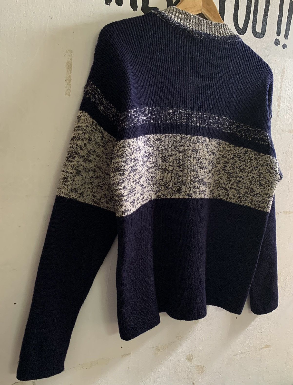 Aran Isles Knitwear Vintage 90’s Dolce & Gabbana spell out virgin wool knitwear Size US M / EU 48-50 / 2 - 6 Thumbnail
