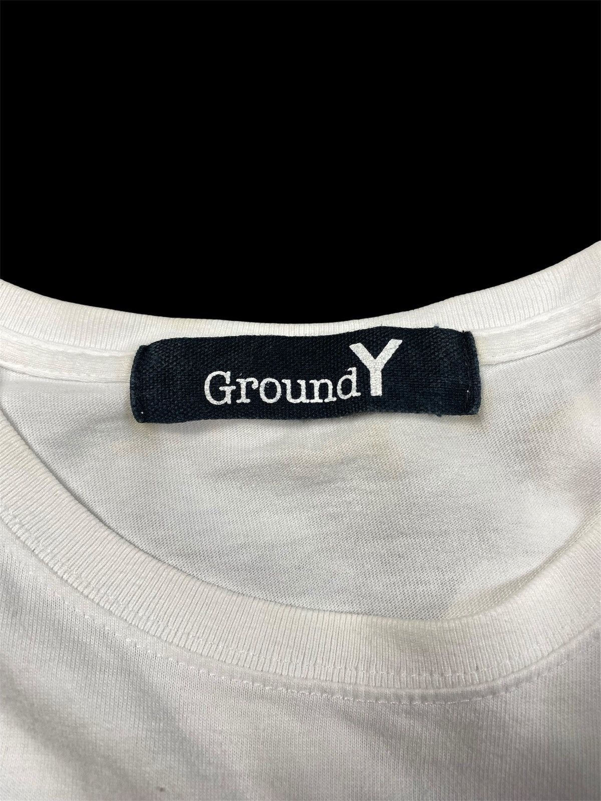 Yohji Yamamoto Ground Y Yohji Yamamoto Patchwork T-Shirt Size US XL / EU 56 / 4 - 11 Thumbnail