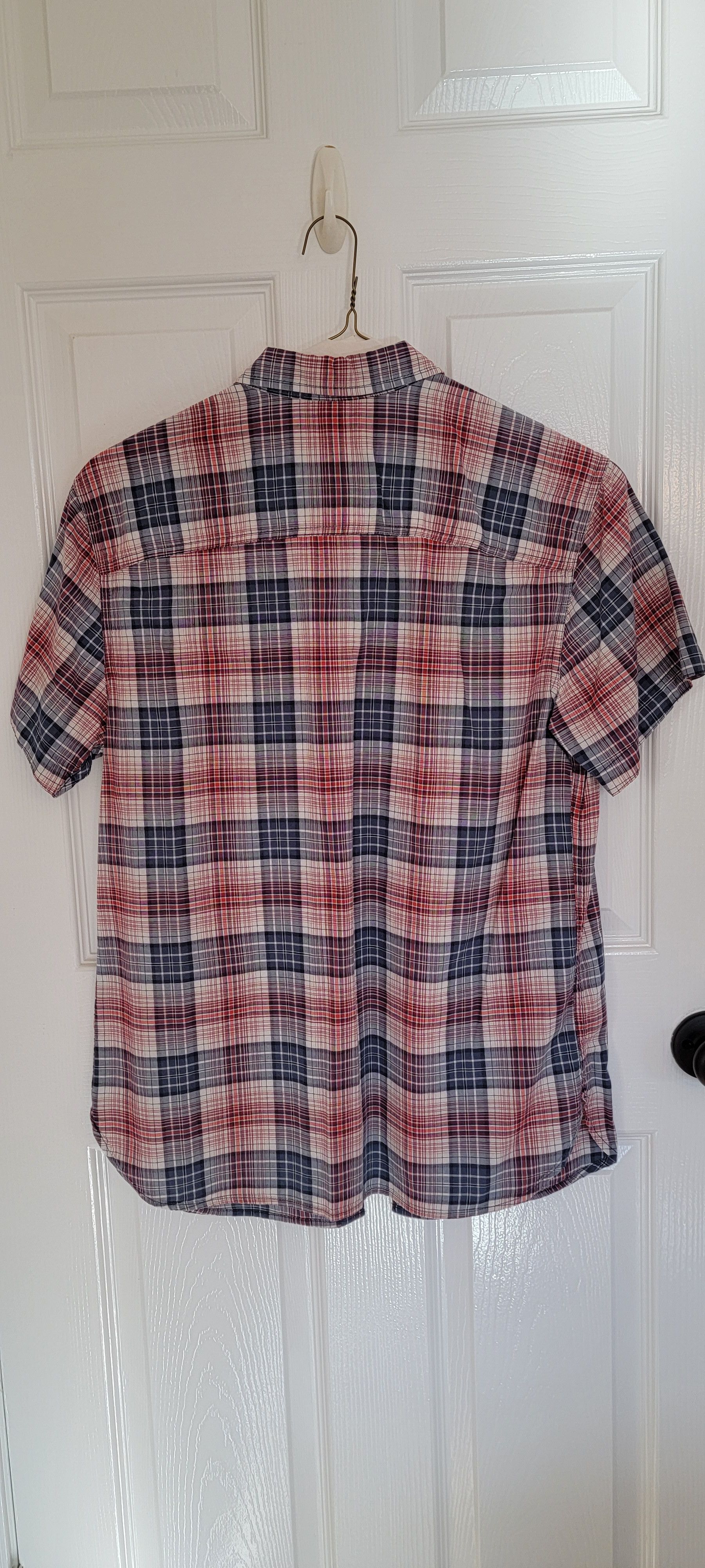 Mossimo Red plaid shirt Size US M / EU 48-50 / 2 - 3 Thumbnail