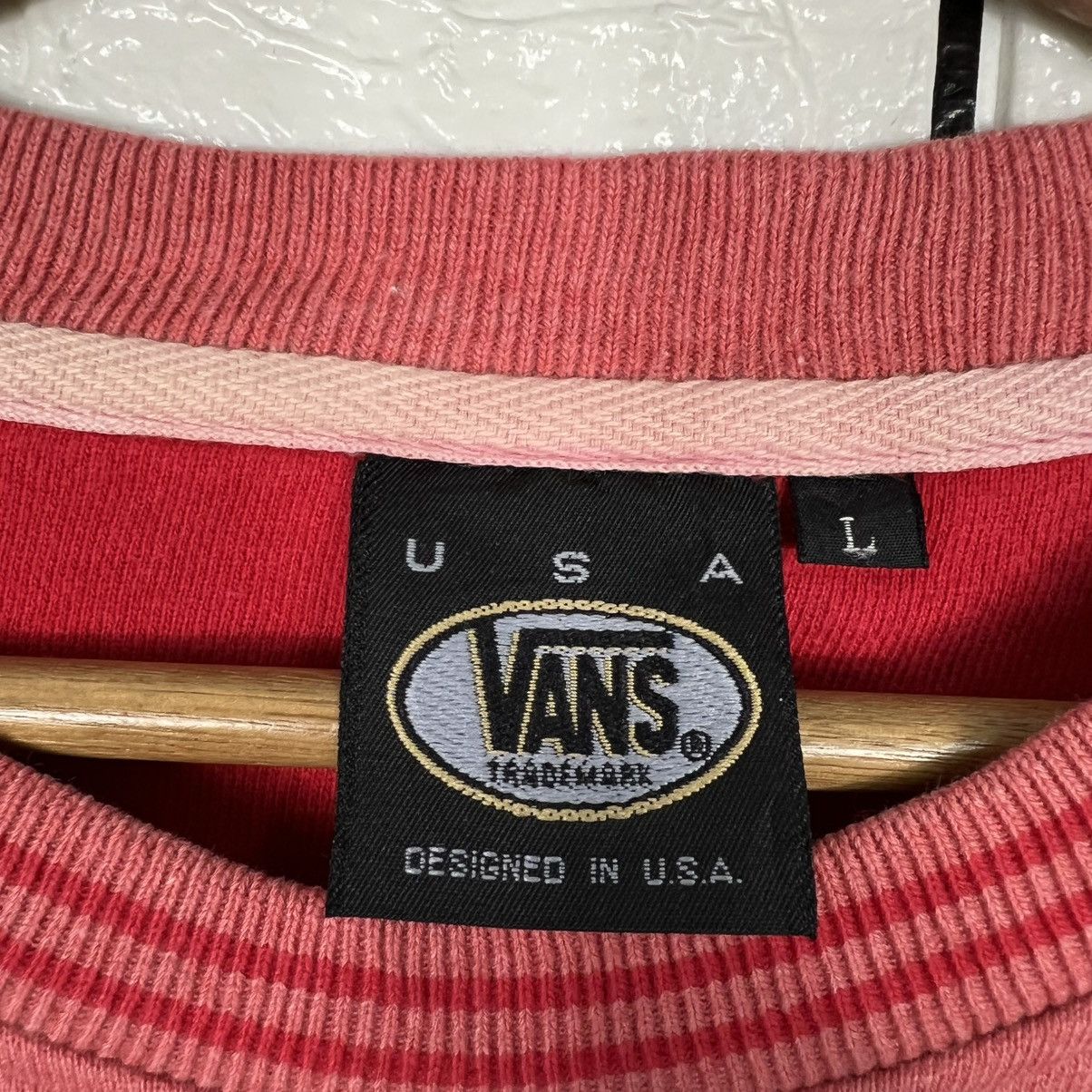 Vans Vintage VANS Embroidered Logo Crewneck Sweatshirt #4080-C185 Size US L / EU 52-54 / 3 - 9 Thumbnail