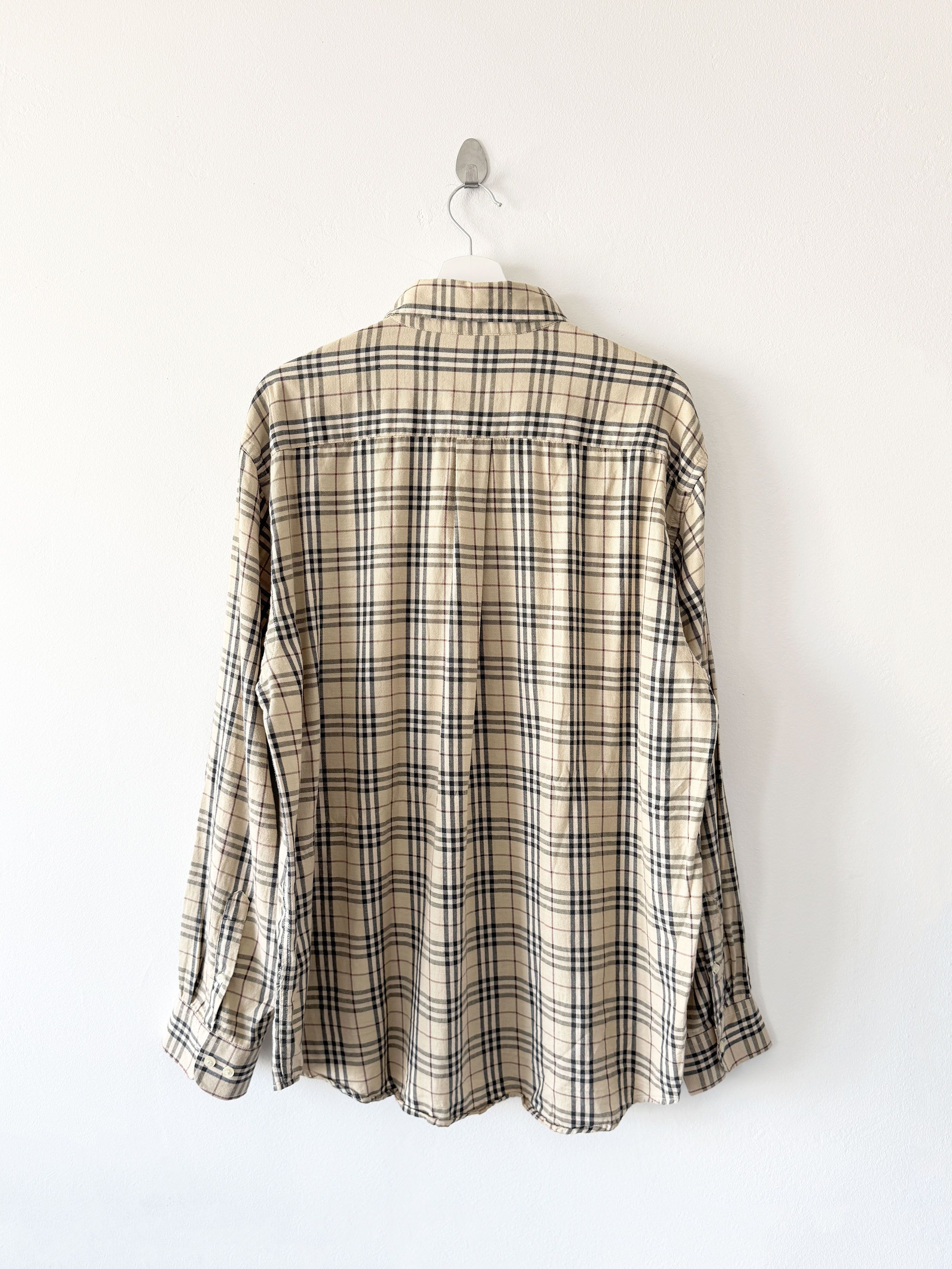 Burberry Vintage Burberry Shirt Size XL Size US L / EU 52-54 / 3 - 2 Thumbnail