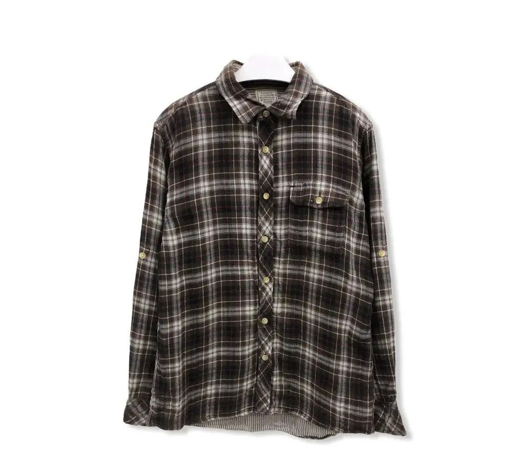 Flannel × Vintage Vintage Flannel Shirt 👕 Size US M / EU 48-50 / 2 - 1 Thumbnail
